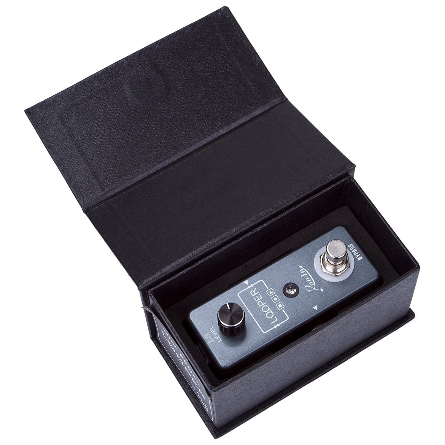 Rowin Guitar Looper Effects Pedal Unlimited Overdubs 10 Minutes of Looping with USB Cable