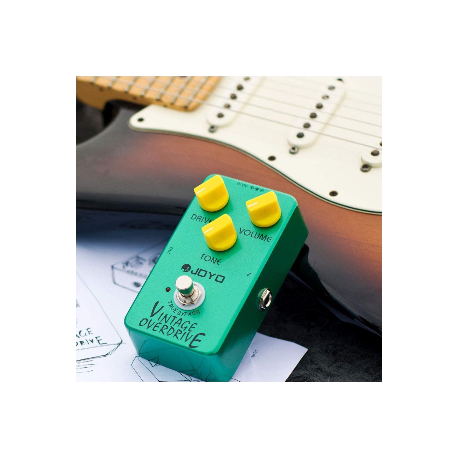 JOYO JF-01 Vintage Overdrive Guitar Effect Pedal