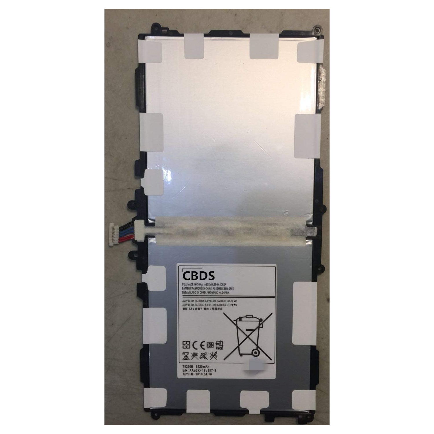 (CBDS) 8220mAh, 31.24Wh Replacement Battery - Compatible with Samsung Galaxy Note Tab 10.1 Tab Pro 10.1" Note 10.1"