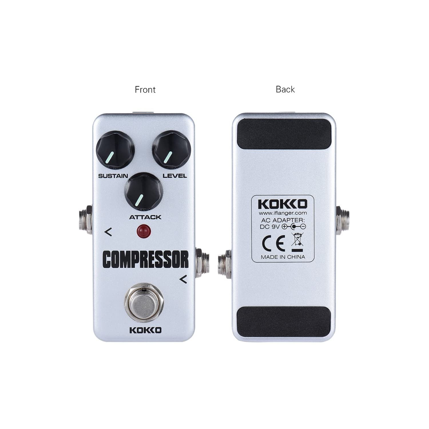 Andoer KOKKO FCP2 Mini Compressor Pedal Portable Guitar Effect Pedal