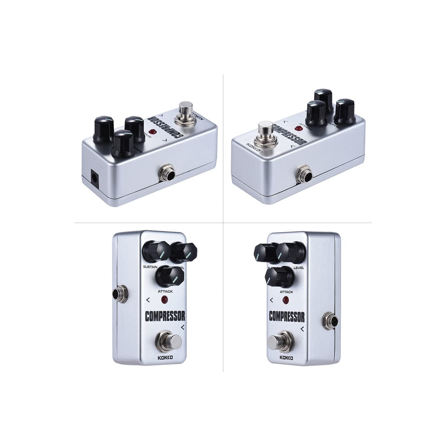 Andoer KOKKO FCP2 Mini Compressor Pedal Portable Guitar Effect Pedal