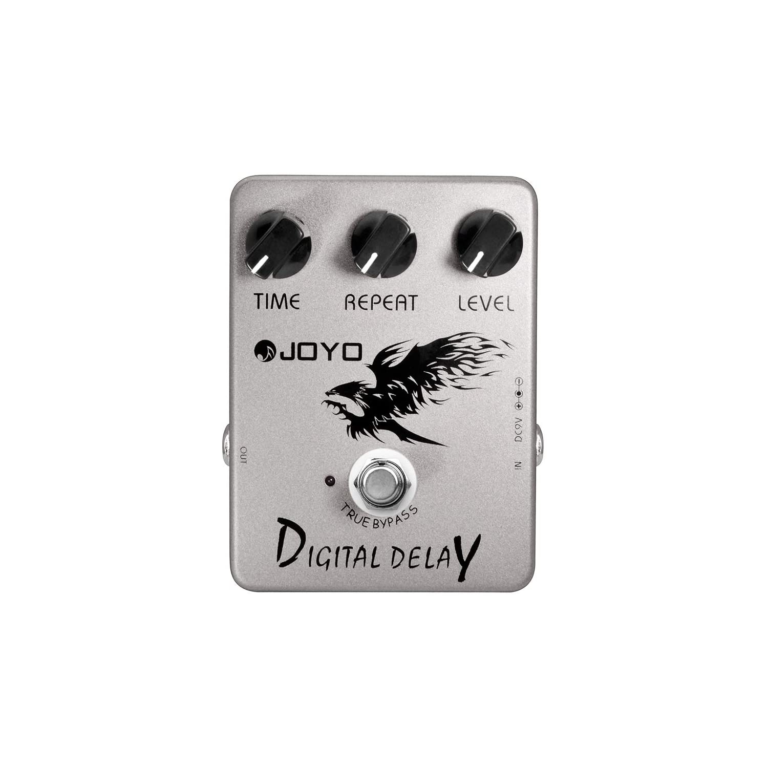 JOYO Digital Delay Effect Pedal Closely Reproduce the Sounds of Analog Delay 25ms-600ms for Electric Guitar Effect