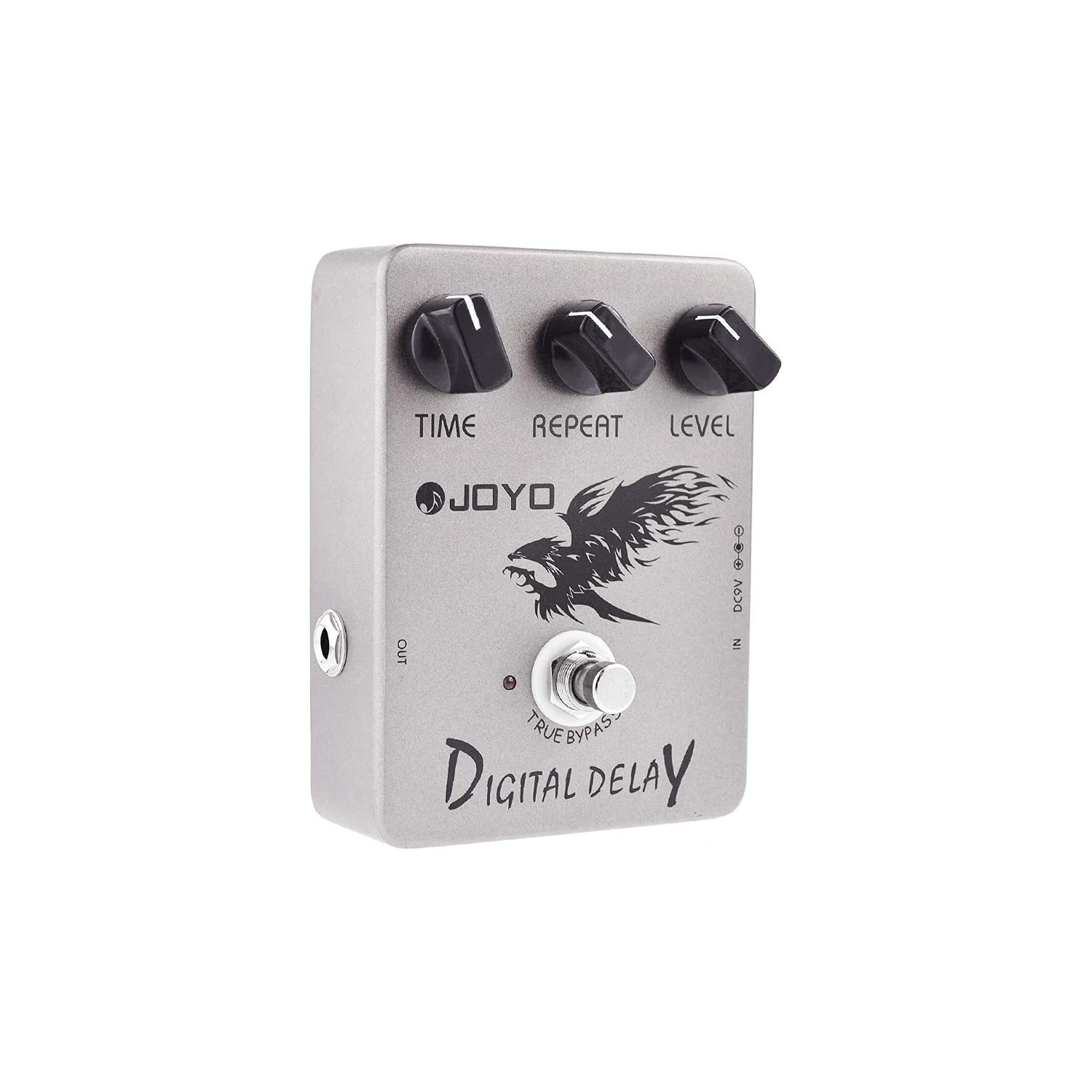 JOYO Digital Delay Effect Pedal Closely Reproduce the Sounds of Analog Delay 25ms-600ms for Electric Guitar Effect
