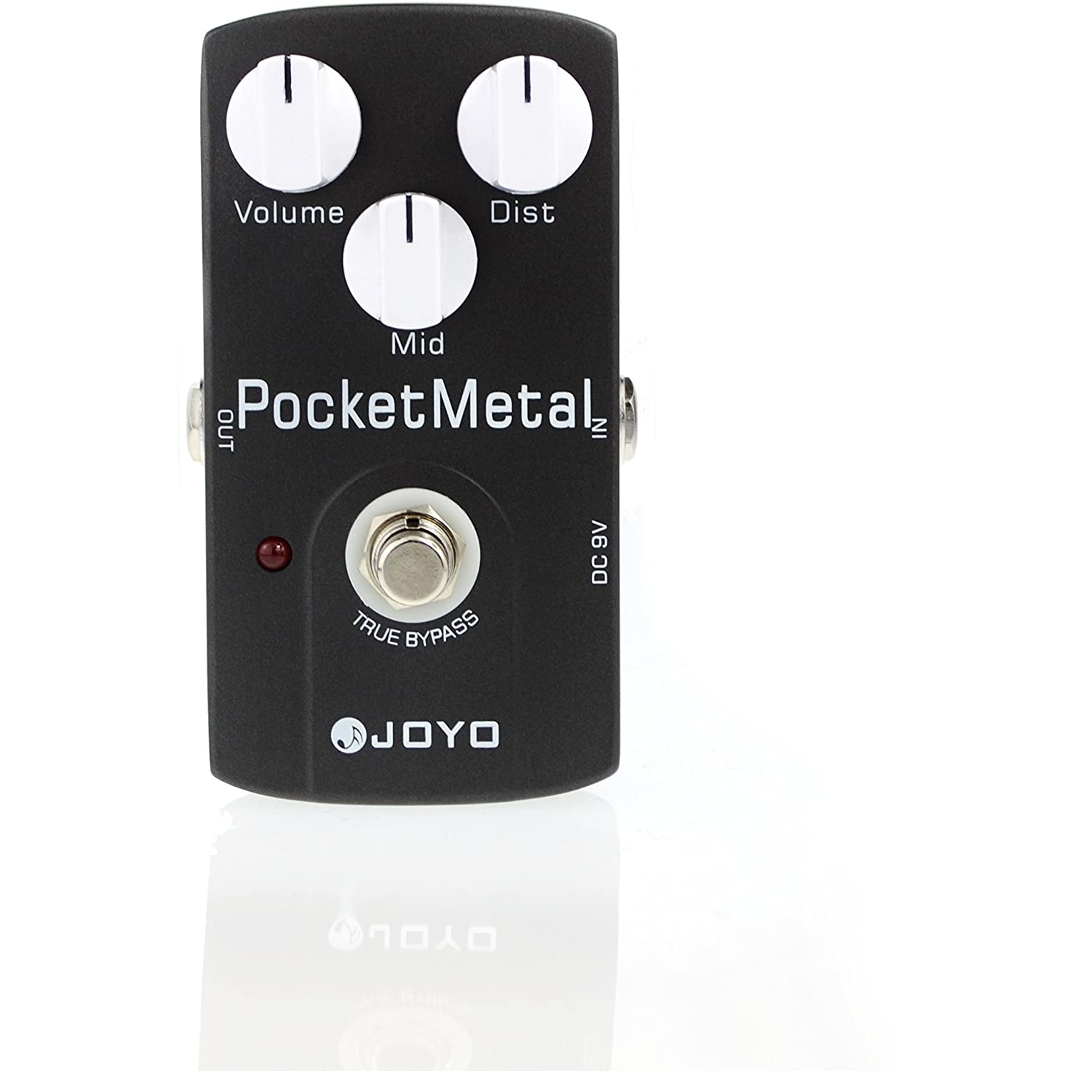 JOYO JF-35 Electric Violao Guitar Distortion Effect Pedal Pocket Metal Drive Mid Tone True Bypass Musical Instrument