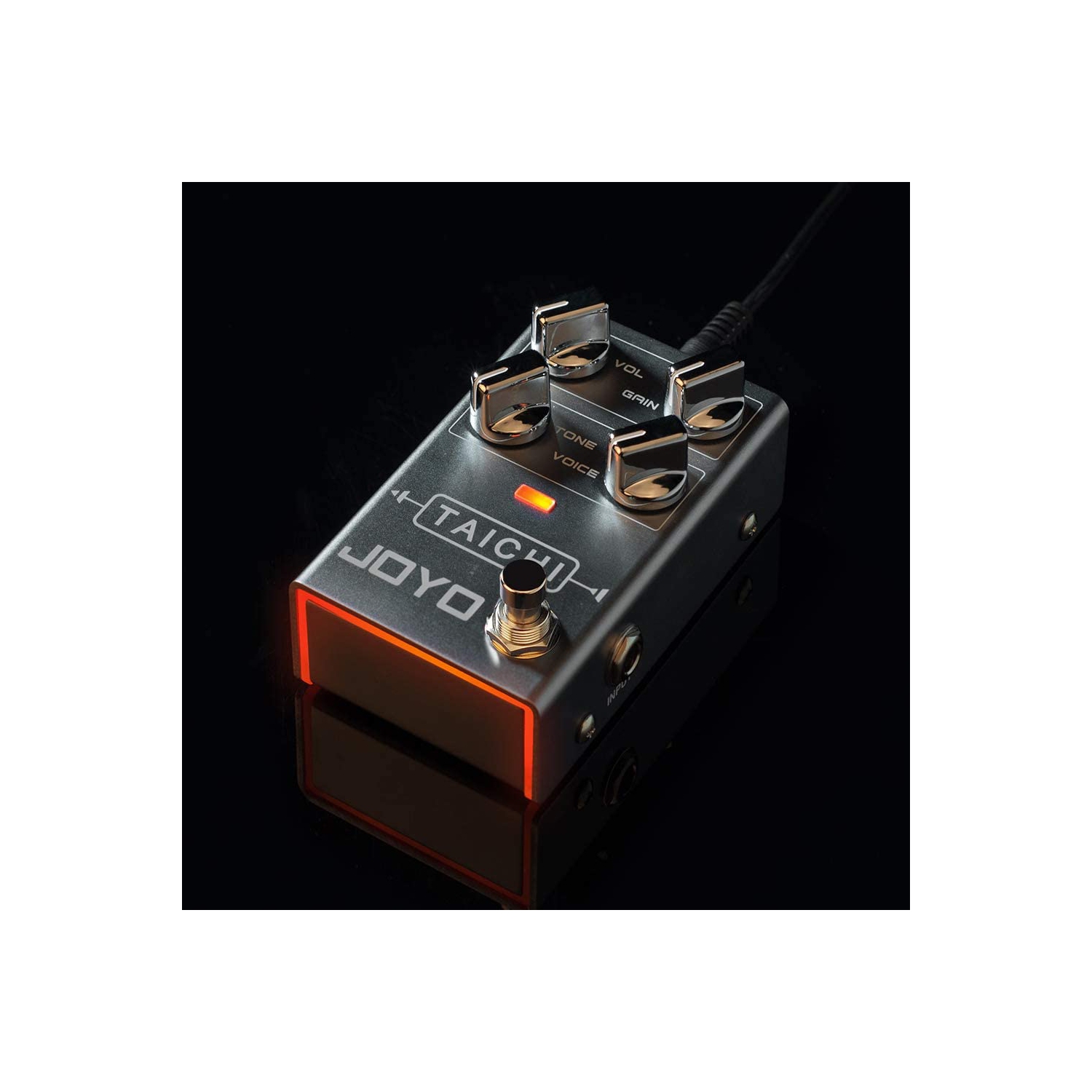 JOYO Tai Chi Low Gain Overdrive Pedal Smooth Overdrive Sound of Classic Dumble Amp for Electric Guitar Effect