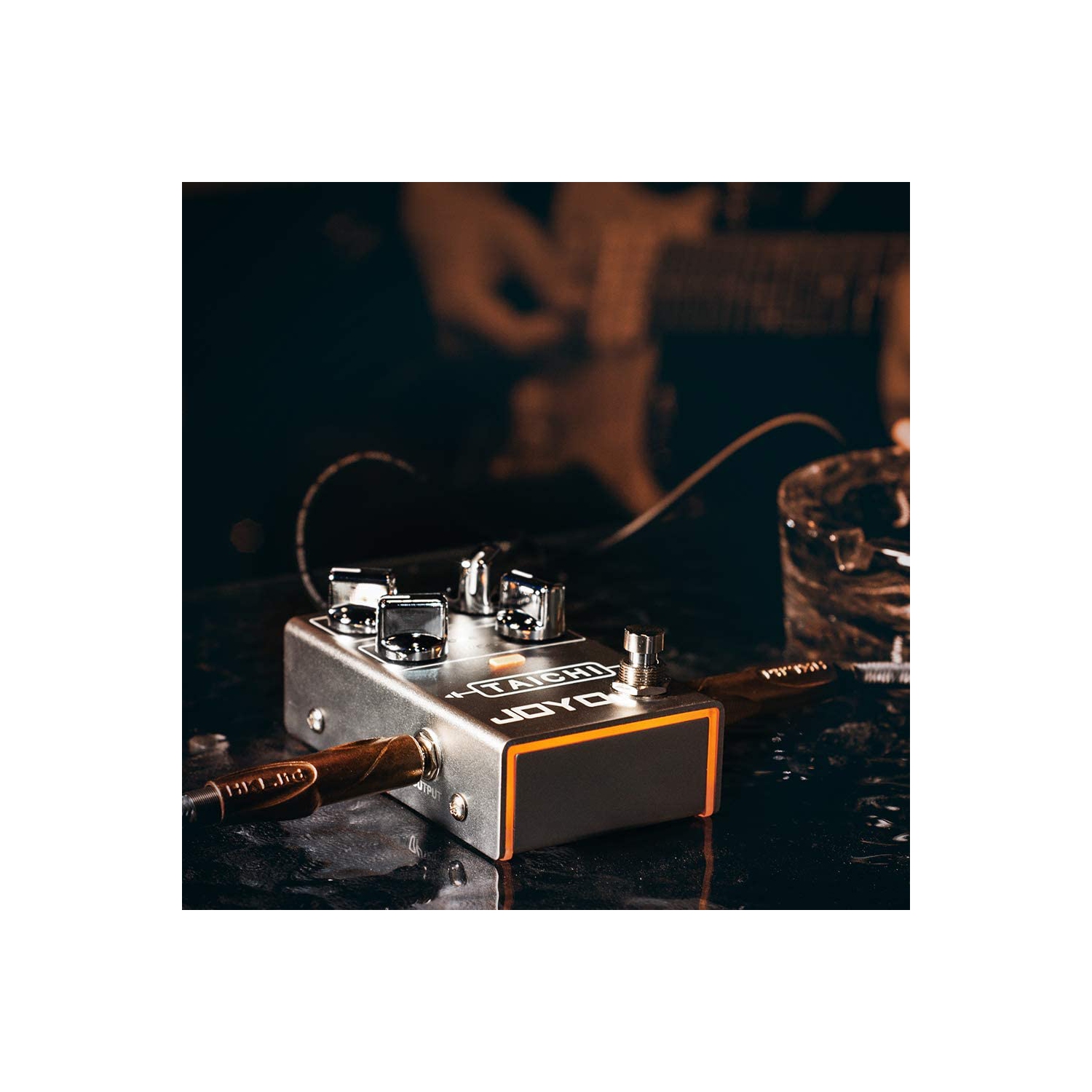 JOYO Tai Chi Low Gain Overdrive Pedal Smooth Overdrive Sound of Classic Dumble Amp for Electric Guitar Effect