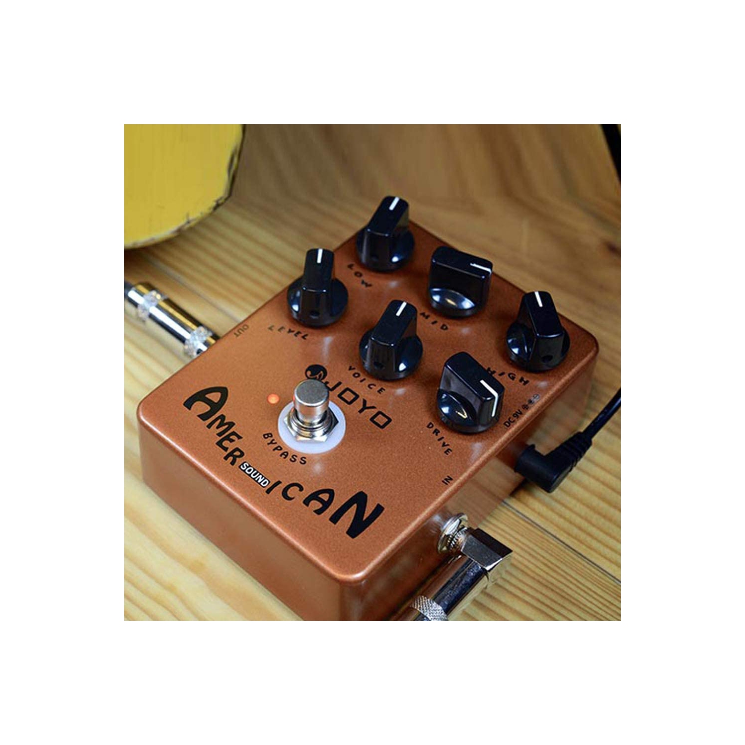 JOYO JF-14 American Sound Overdrive Guitar Pedal from Original Sound to Overdrive Pedal Amplifier Simulation 57 Deluxe