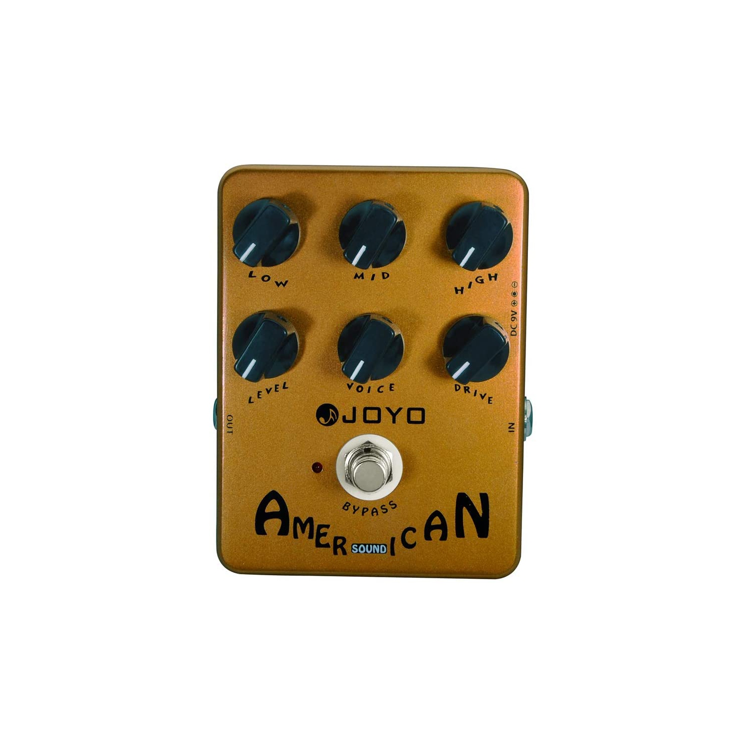 JOYO JF-14 American Sound Overdrive Guitar Pedal from Original Sound to Overdrive Pedal Amplifier Simulation 57 Deluxe