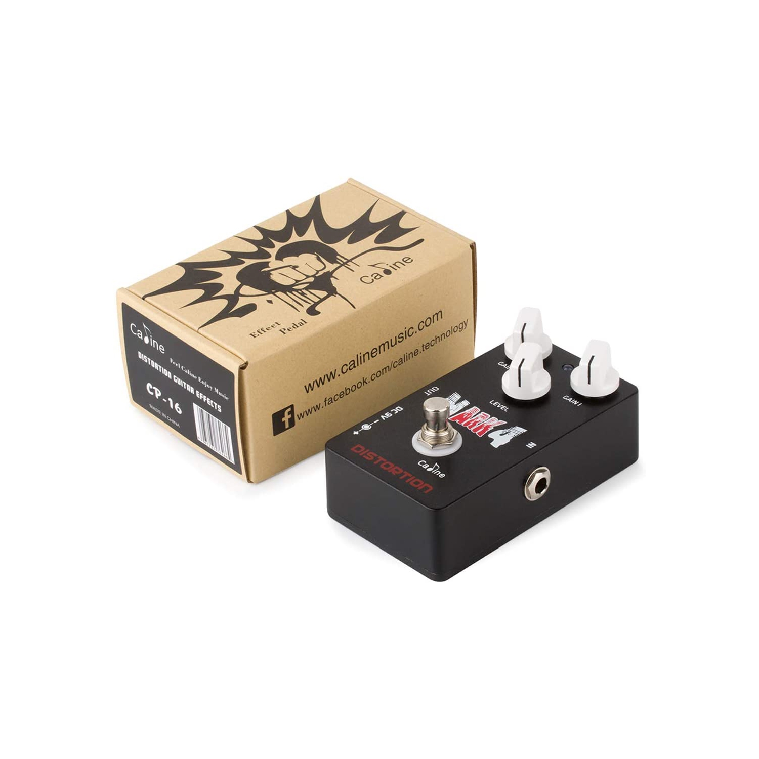 Dolamo Guitar Effects Caline Mark 4 Guitar Pedal Effect Heavy Metal Guitar Distortions Metal True Bypass CP-16