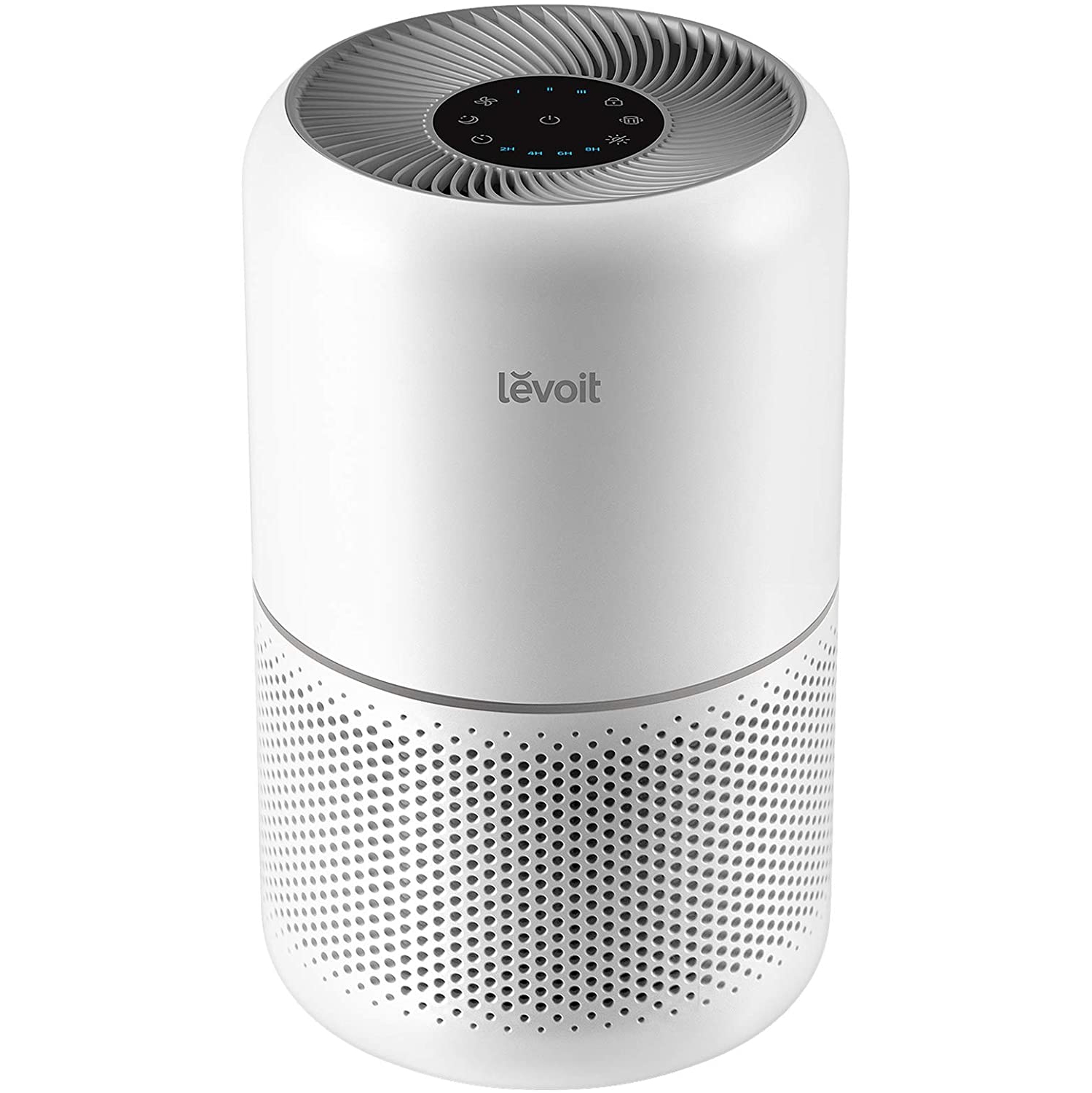 LEVOIT Air Purifier for Home Allergies Pets Hair Smokers in Bedroom, H13 True HEPA Air Purifiers Filter, 24db Quiet Air Cleaner, Remove 99.97% Smoke Dust Mold Pollen for Large Room, Core 300, White