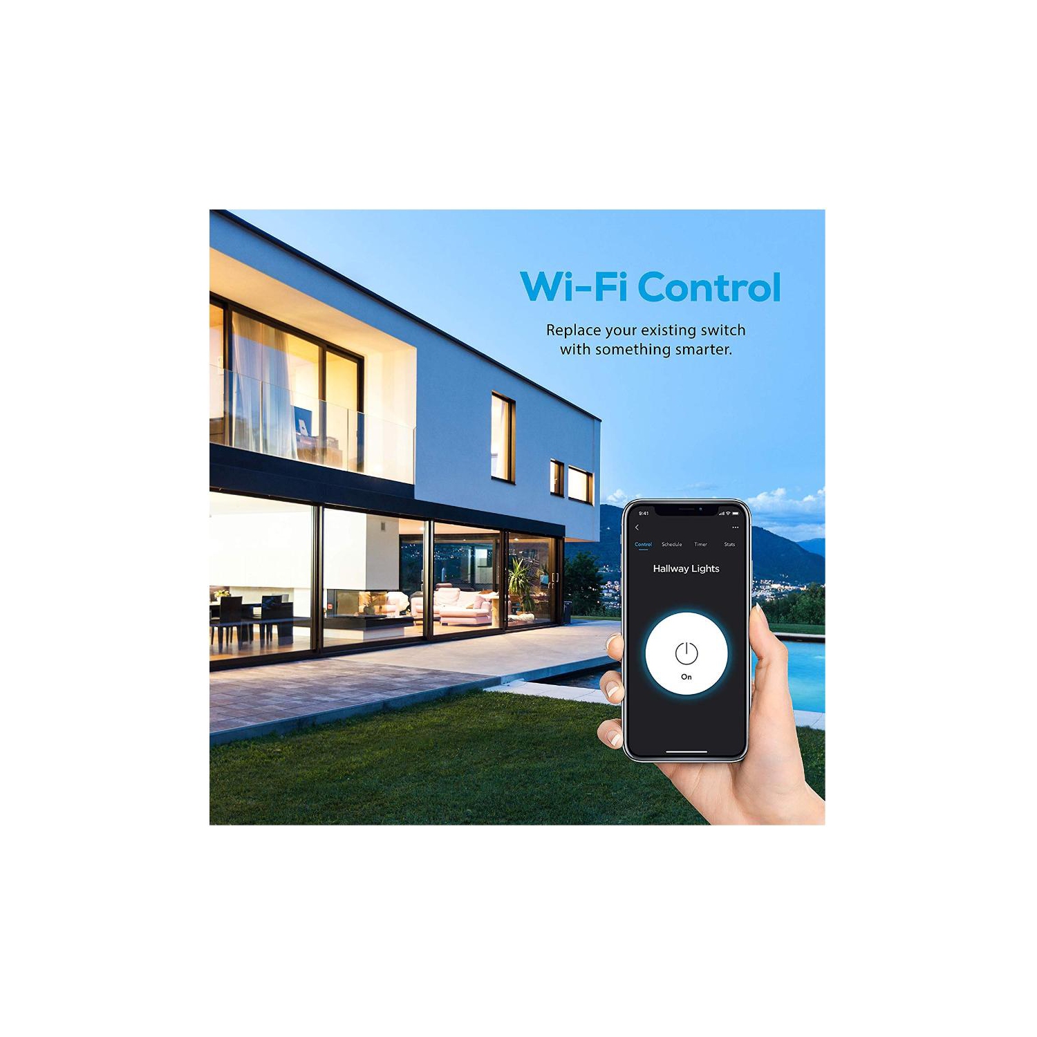 Commutateur d'éclairage Wi-Fi intelligent Geeni TAP