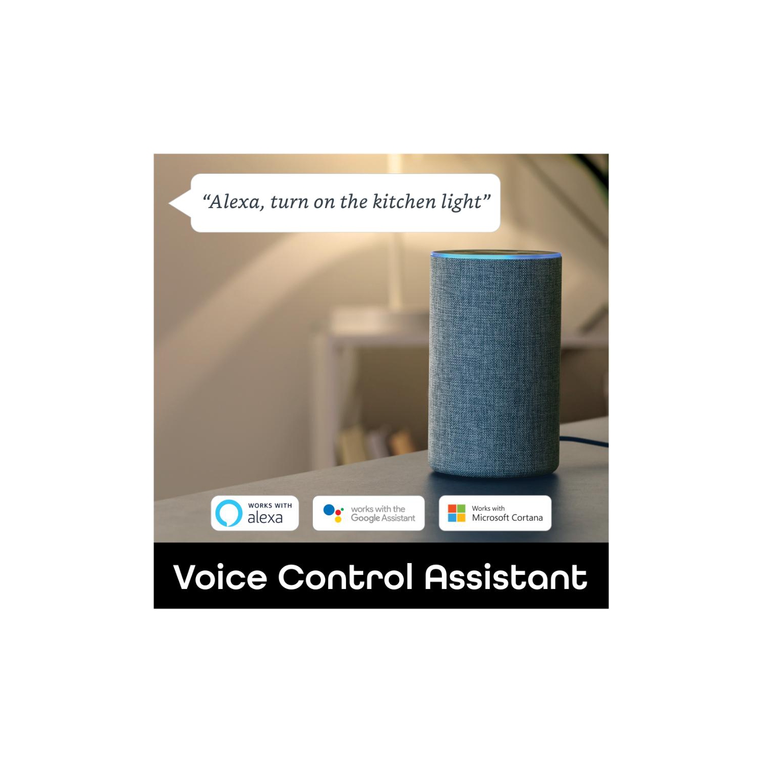 Ampoule intelligente Wi-Fi à intensité réglable LUX GU10 35&nbsp;W de Geeni - Paquet de 2 - Blanc