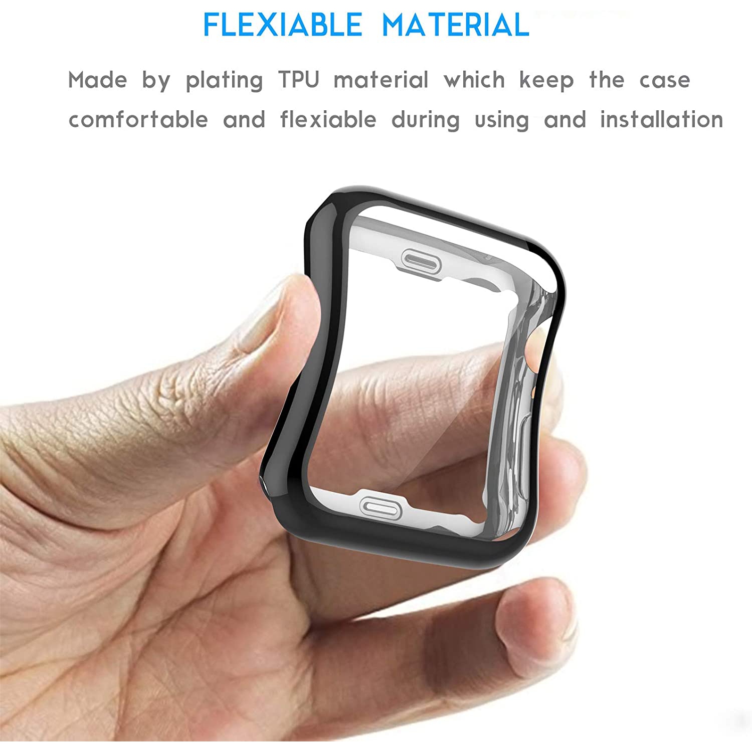 [Écran intégré avec étui] compatible avec l'Apple Watch 38&nbsp;mm 40&nbsp;mm de 42&nbsp;mm 41&nbsp;mm 44&nbsp;mm de 49&nbsp;mm 45&nbsp;mm de