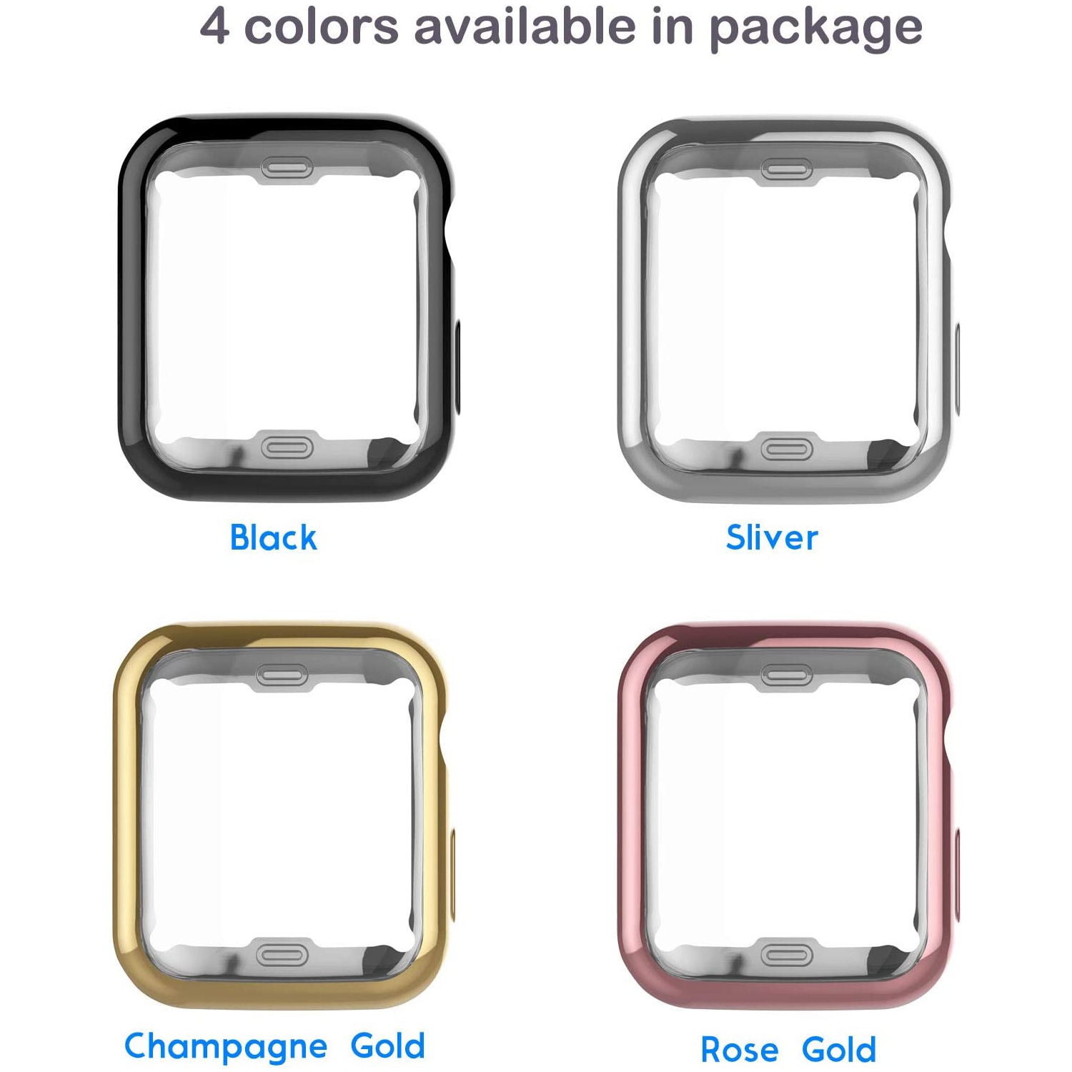 [Écran intégré avec étui] compatible avec l'Apple Watch 38&nbsp;mm 40&nbsp;mm de 42&nbsp;mm 41&nbsp;mm 44&nbsp;mm de 49&nbsp;mm 45&nbsp;mm de