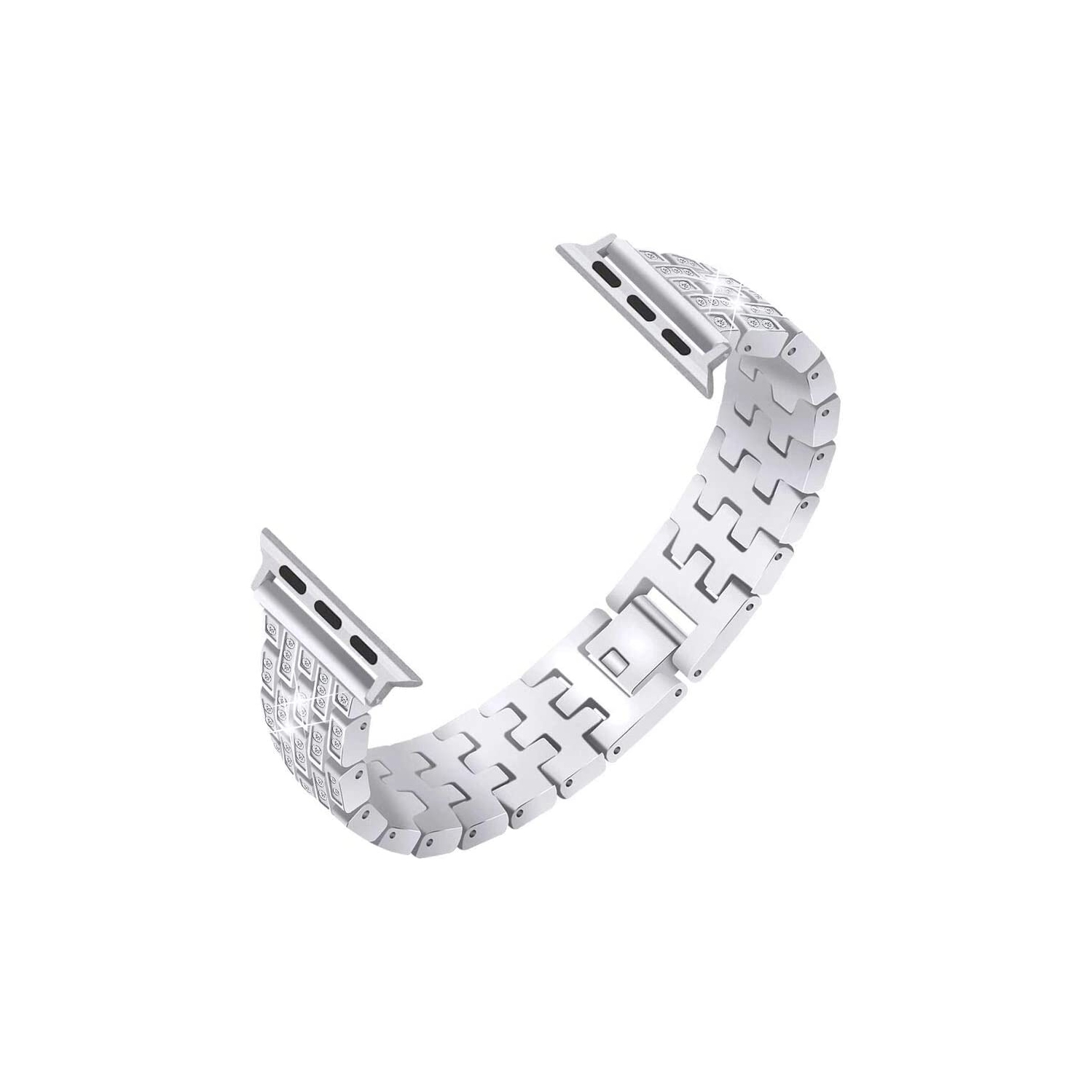 navor Bands for Apple Watch Band 38mm 40mm 41mm 42mm for iWatch Series 11/10/9/8/7/6/5/4/3/2/1/SE, Apple Watch SE,Dressy Diamond Rhinestone Jewelry
