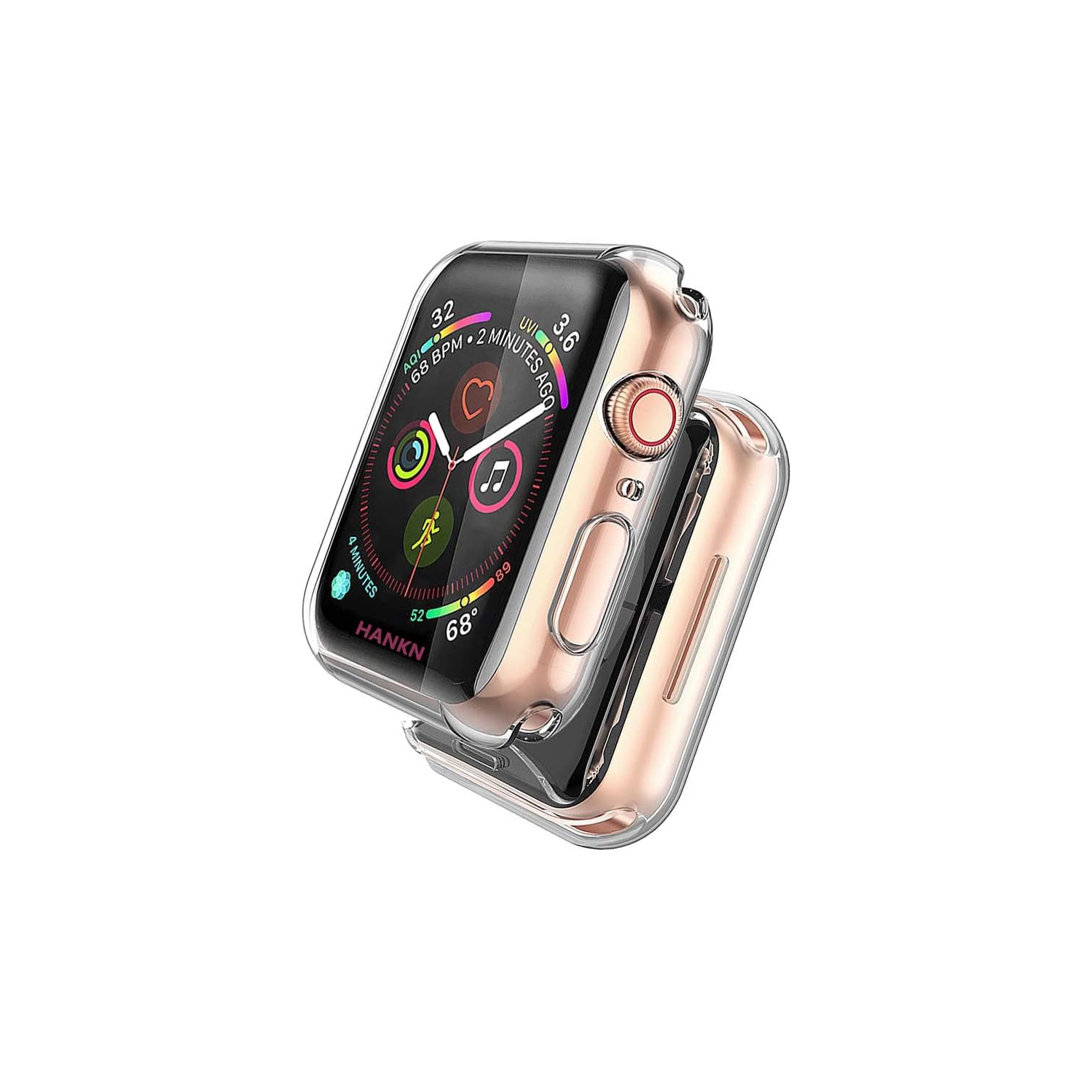 Protecteur d'écran tactile antichoc ONE de Navor pour Apple Watch des séries 6/5/4/SE 40&nbsp;mm souple et transparent