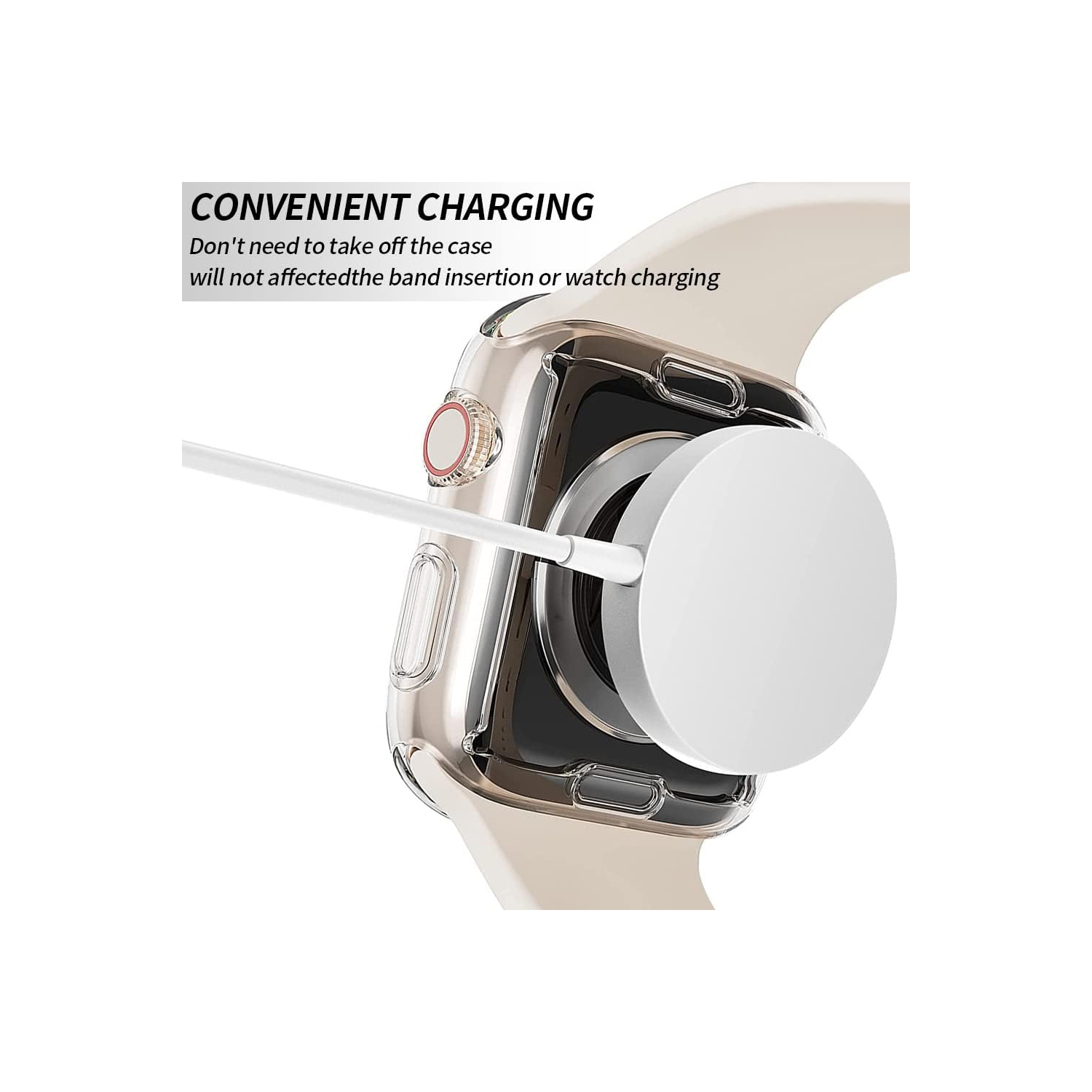 Protecteur d'écran tactile antichoc ONE de Navor pour Apple Watch des séries 6/5/4/SE 40&nbsp;mm souple et transparent