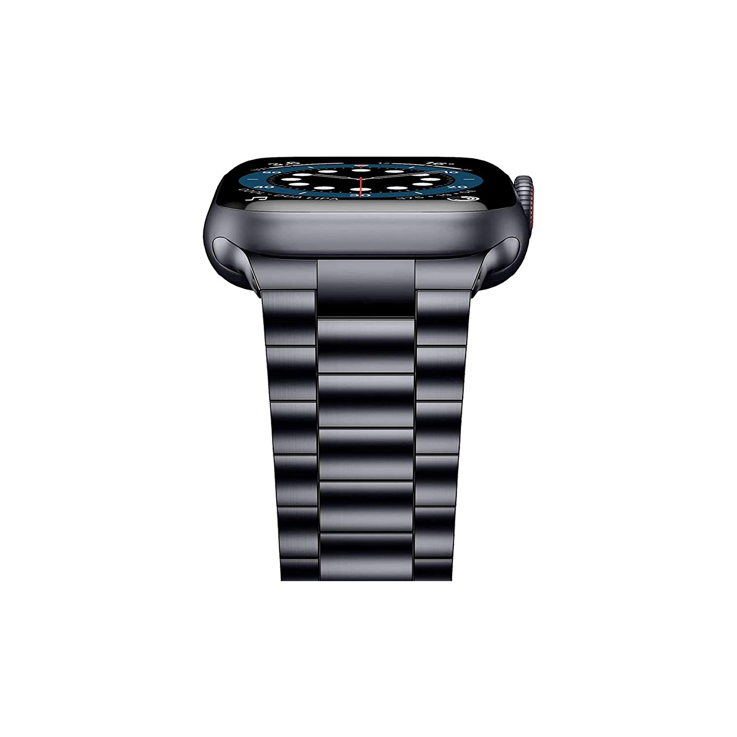 Stainless Steel Strap Compatible with Apple Watch Band 49mm 46mm 45mm 44mm 42mm 41mm 40mm 38mm Men Women Metal Bracelet for iWatch Series