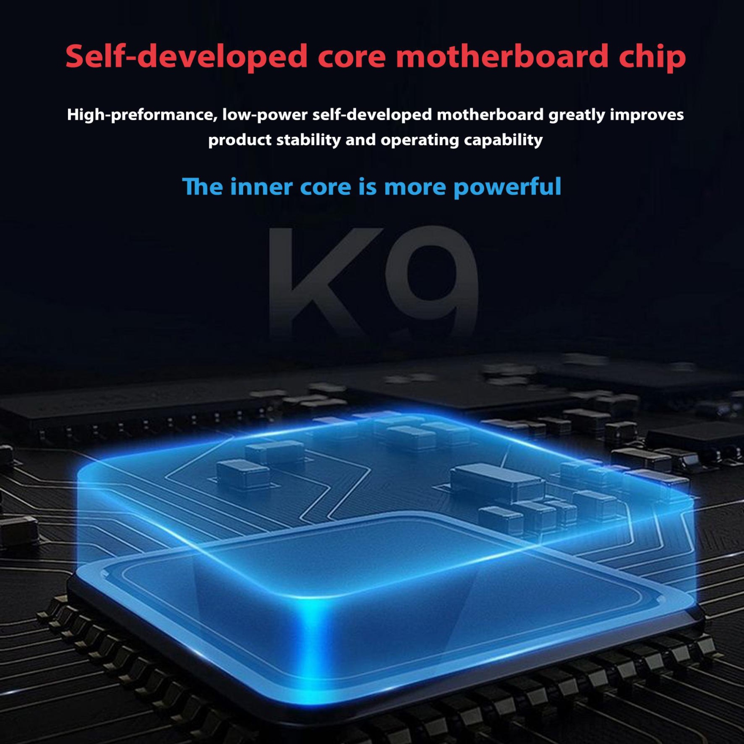 Distributeur intelligent de savon/désinfectant pour les mains avec sonde de température intégrée K9 - Blanc