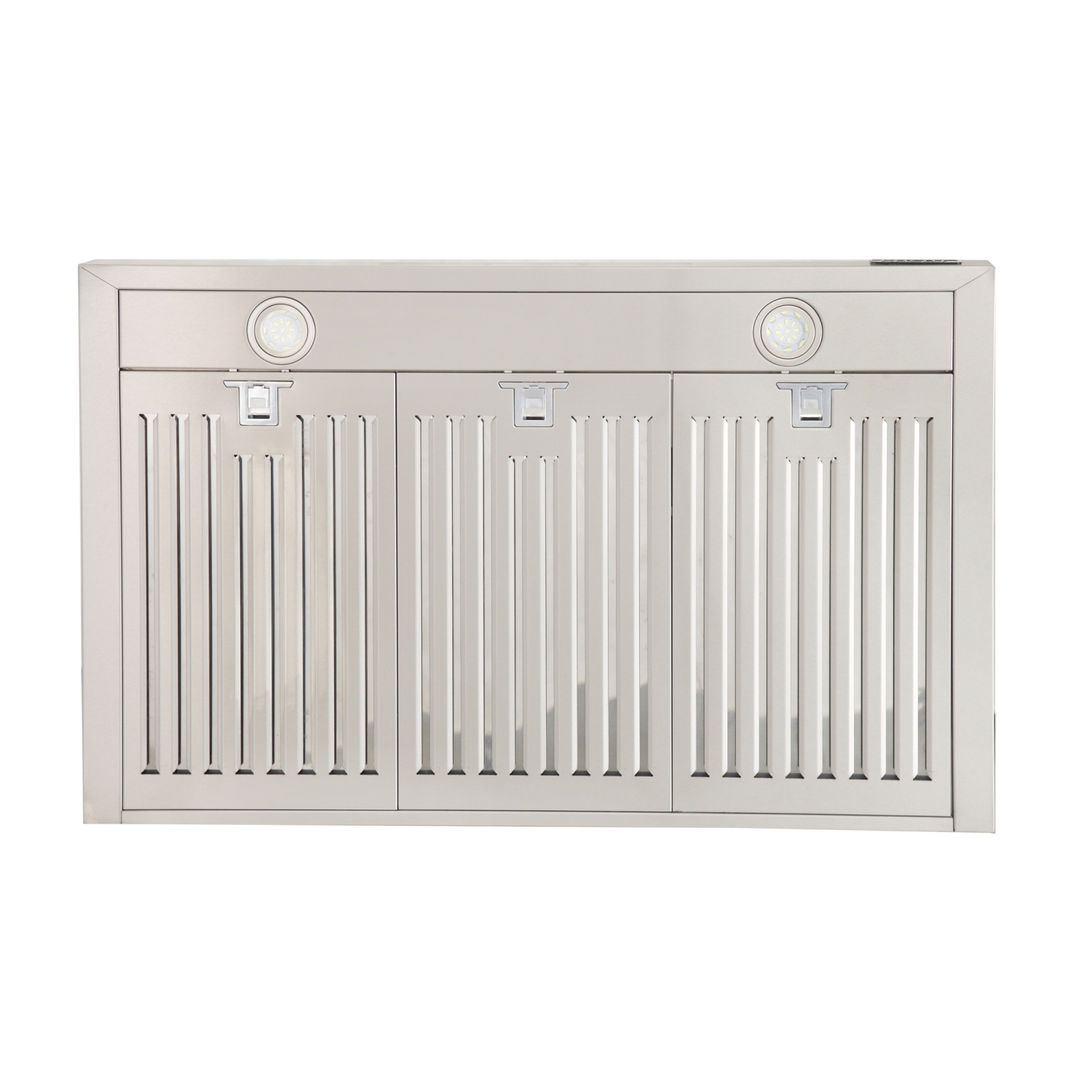 Hotte murale de 30&nbsp;po à conduit 900 pi3/min Professional de KUCHT, acier inoxydable