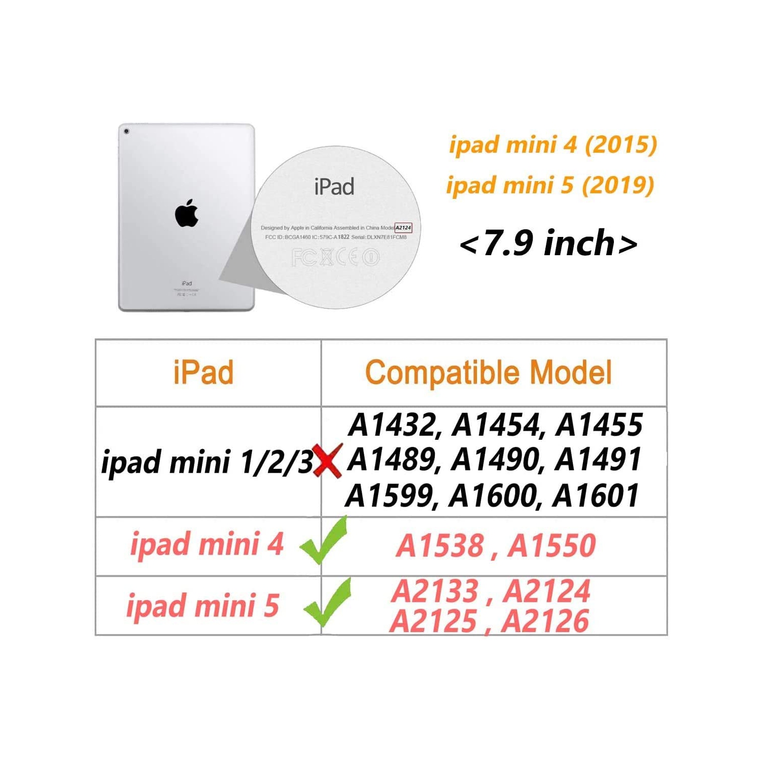 Soft Light Pink Leather Smart Rotating Case for iPad Mini 4 / 5 - 360 Degree Rotating Stand Case Cover with Auto Sleep/Wake Feature for iPad Mini 4/5