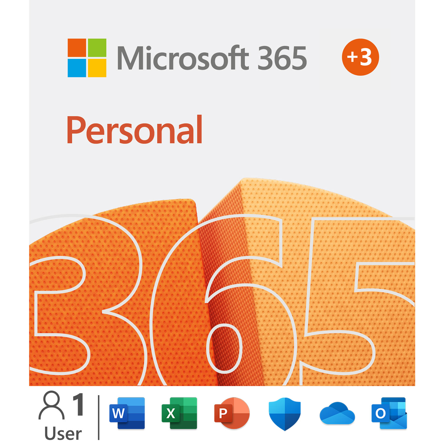 Microsoft 365 Personal (PC/Mac) - 1 User - 15 Month - Digital Download - Not Sold Separately