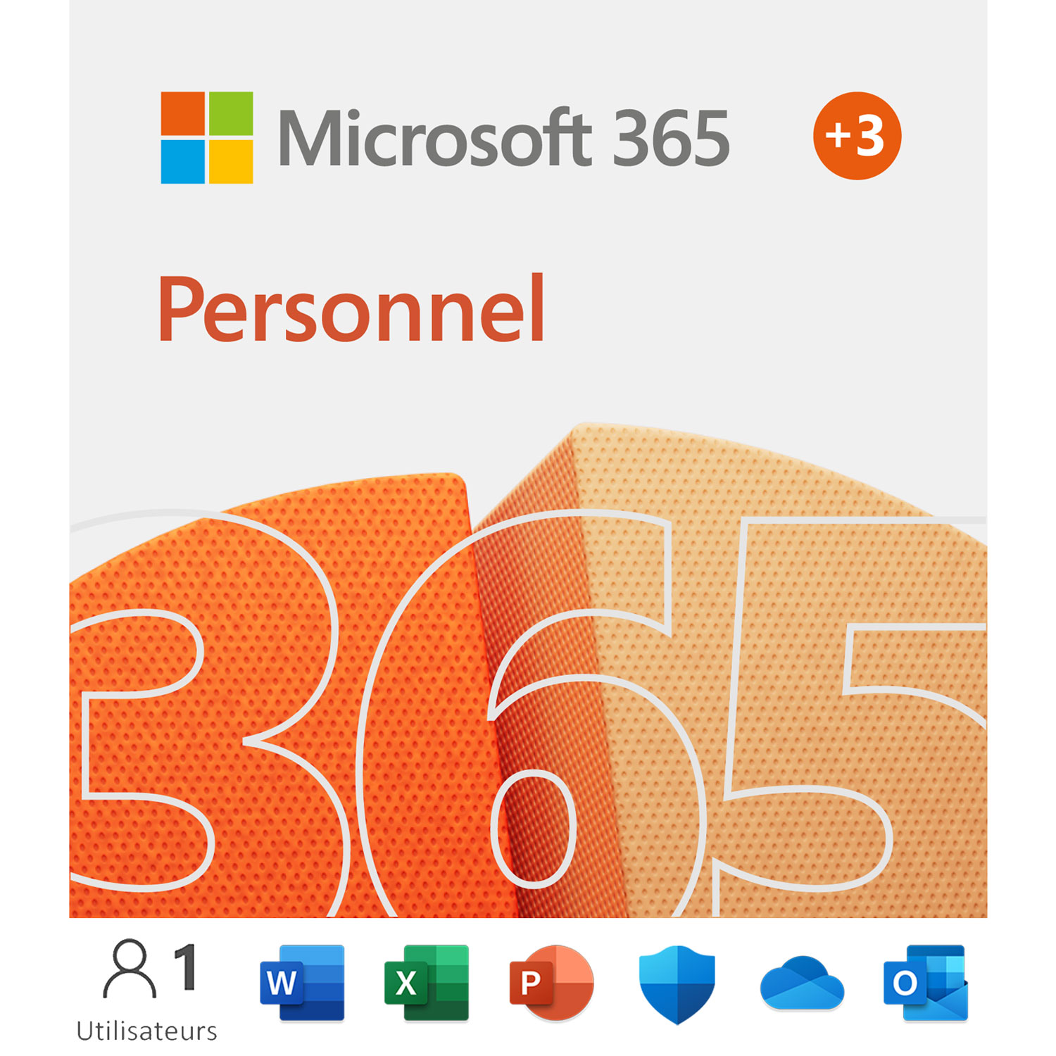 Microsoft 365 Personnel (PC/Mac) - 1 utilisateur - 15 mois - Télé.  numérique - Non vendu séparément