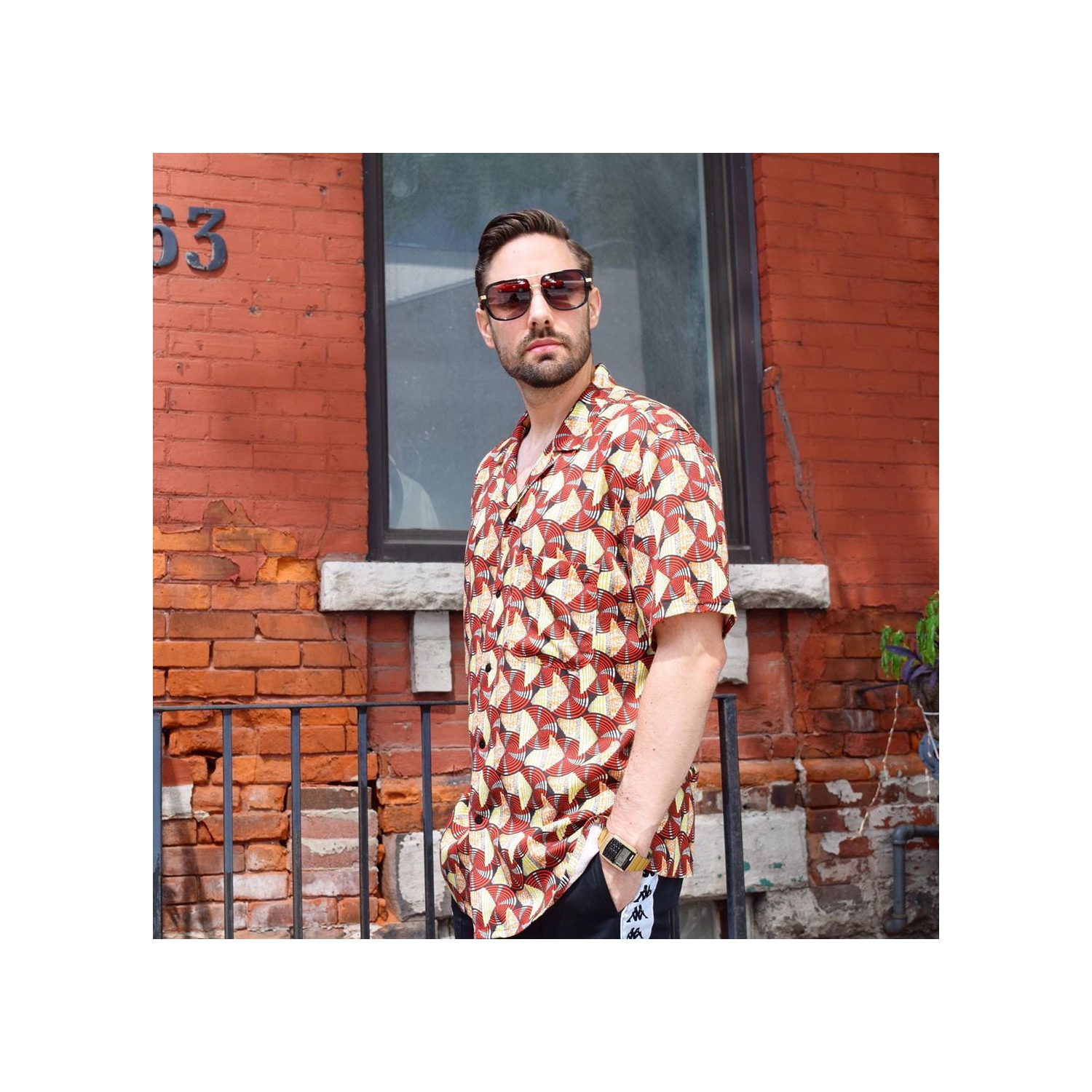 Lynx Sungasses Jet - Black x Umber