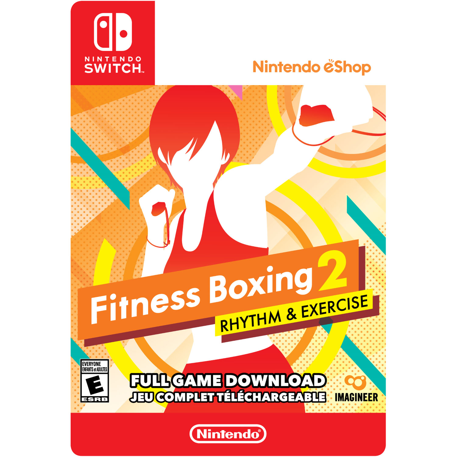 fitness boxing switch code