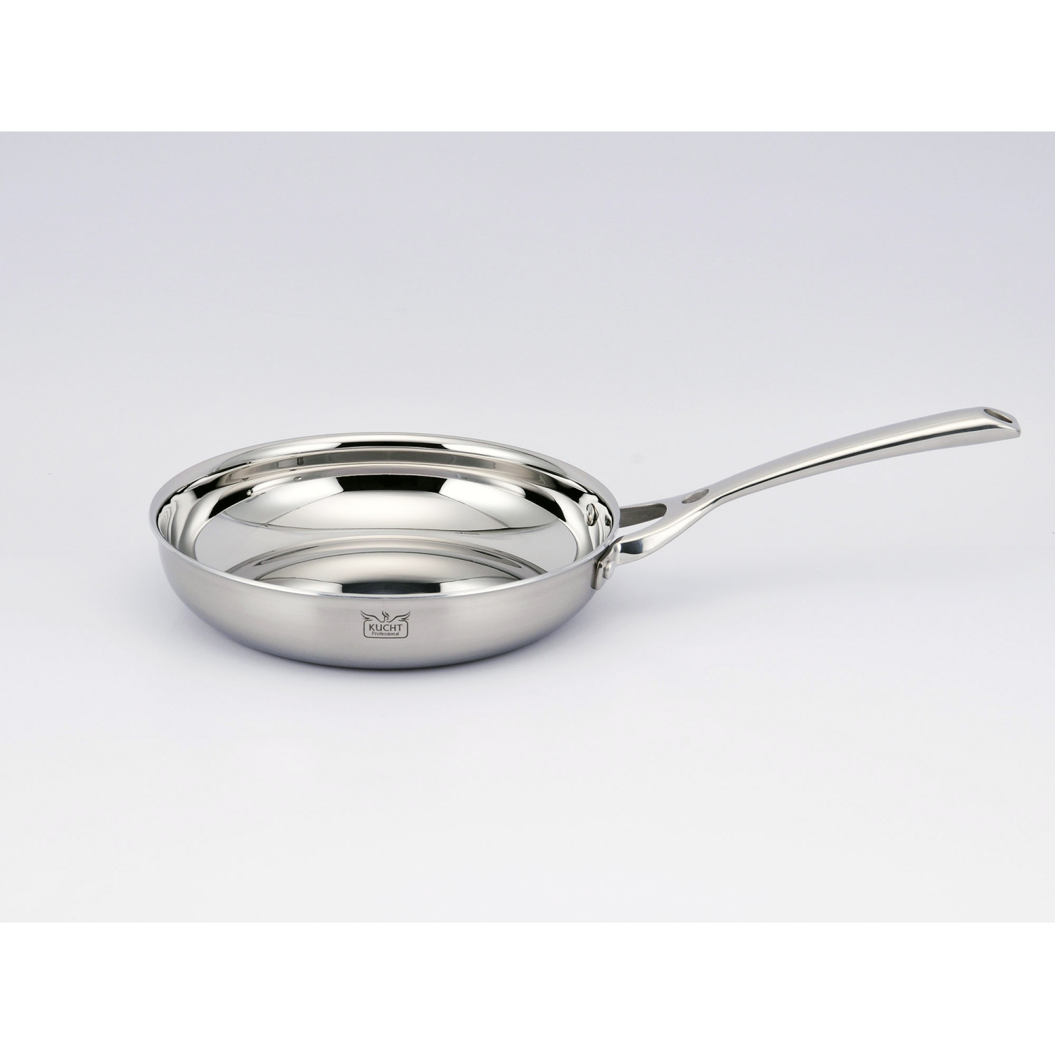 KUCHT Professional 3-Ply Stainless Steel 10 Piece Cookware Set