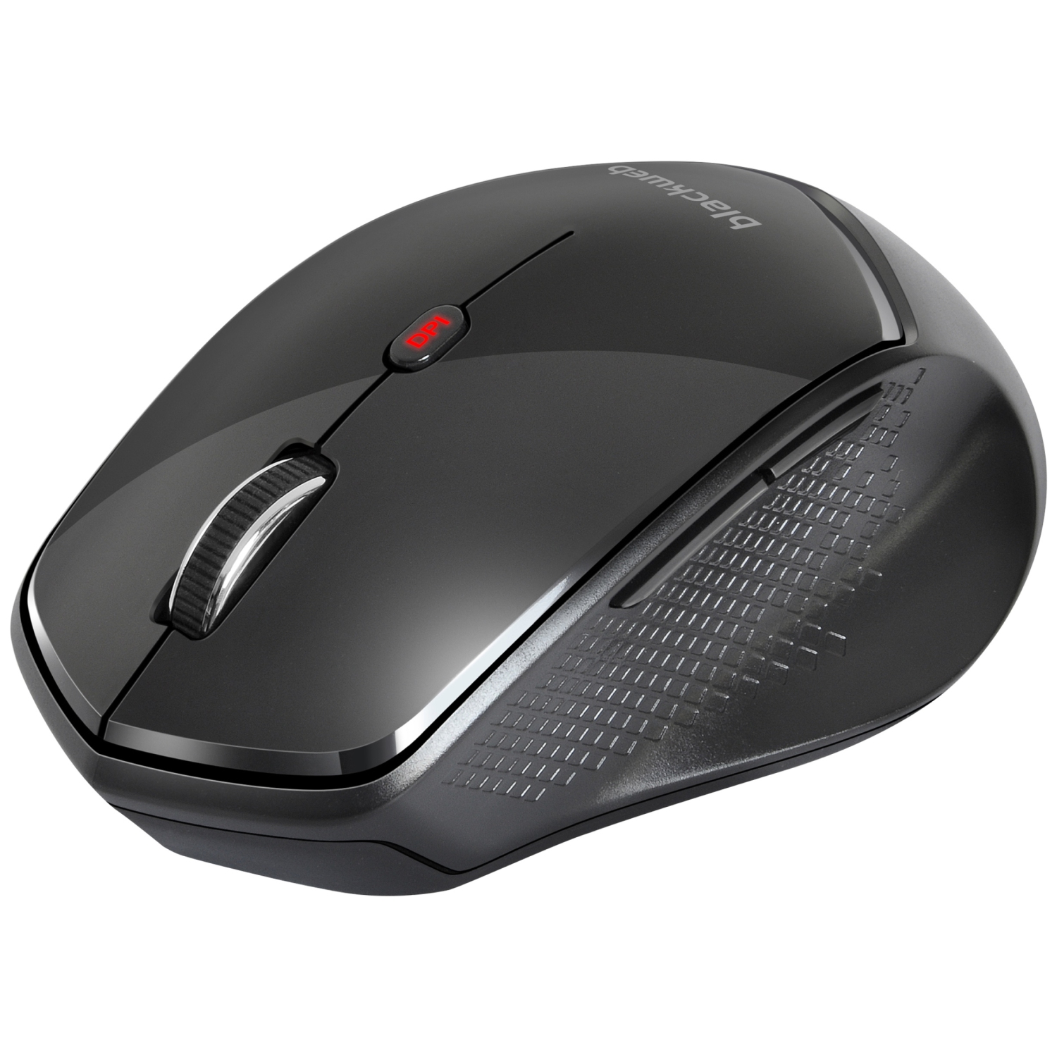 Blackweb 6-Button 5 DPI Setting Wireless Bluetooth Mouse - Black