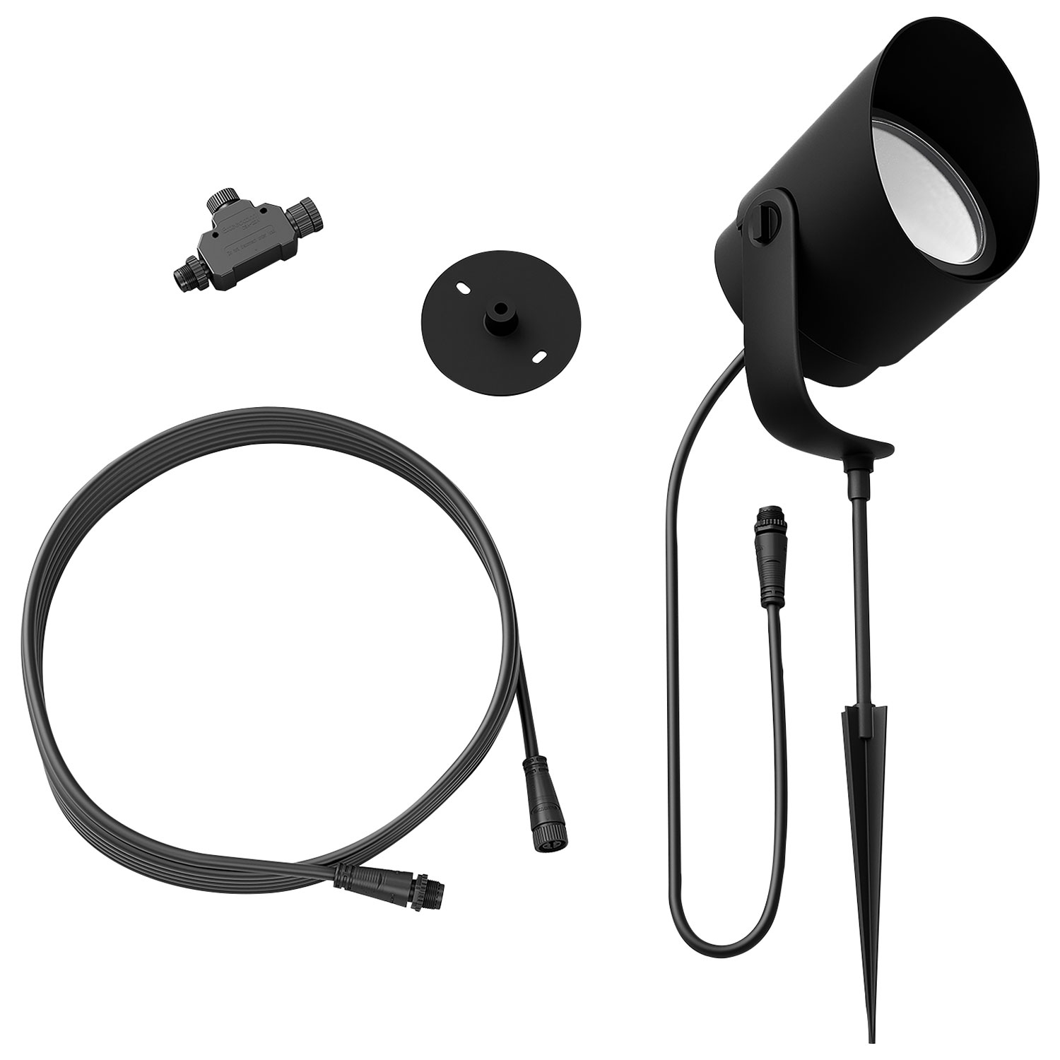 Rallonge de projecteur DEL pour l'extérieur Hue Lily XL de Philips - Blanc/Ambiance de couleurs