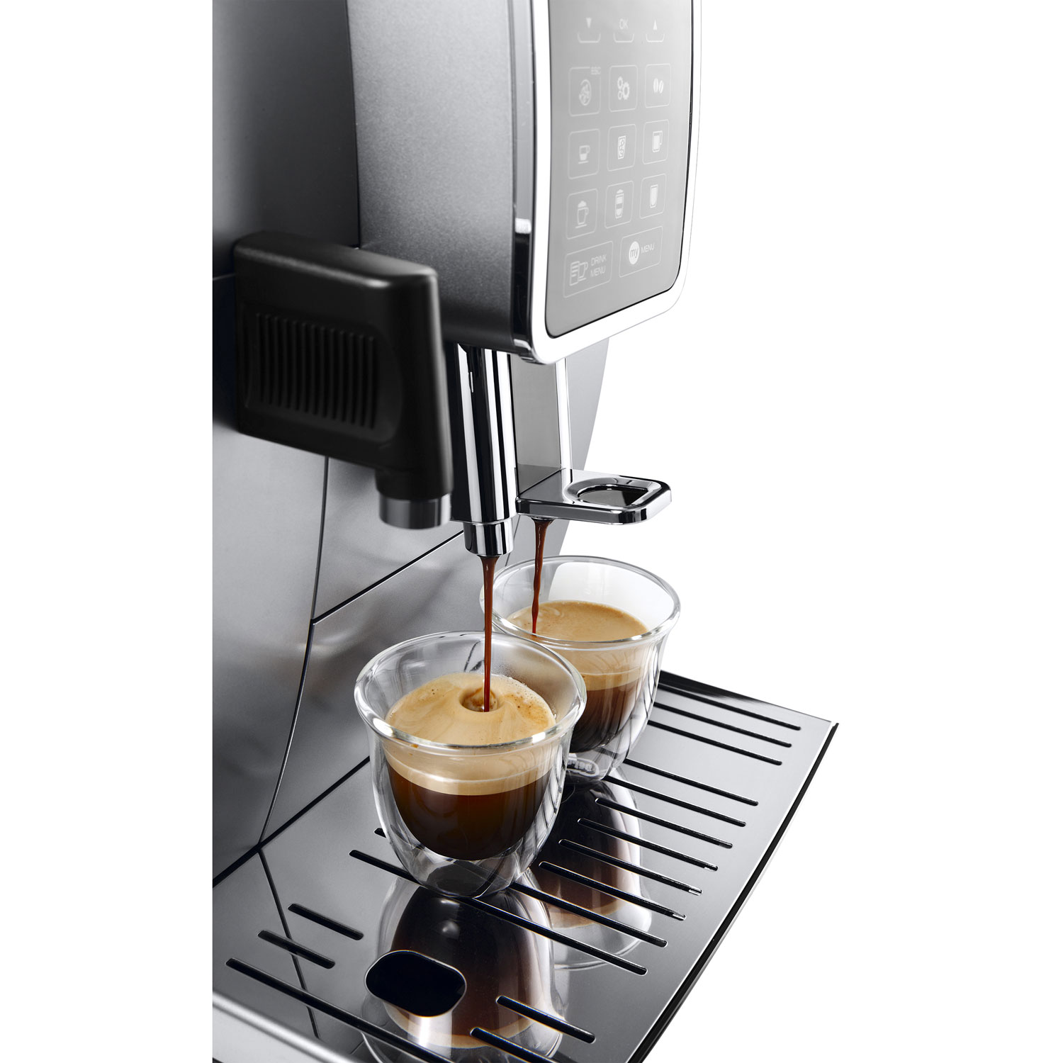 De Longhi Dinamica Automatic Espresso Machine with LatteCrema Milk