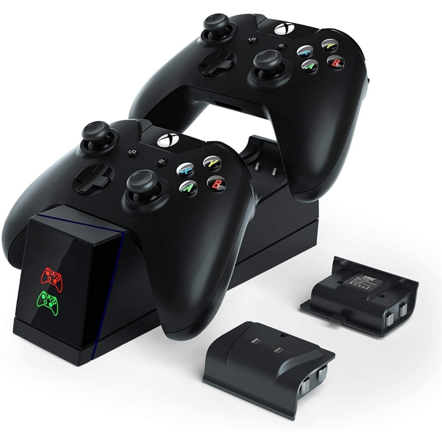 Charger for Xbox One Controller with Battery Pack Black-1