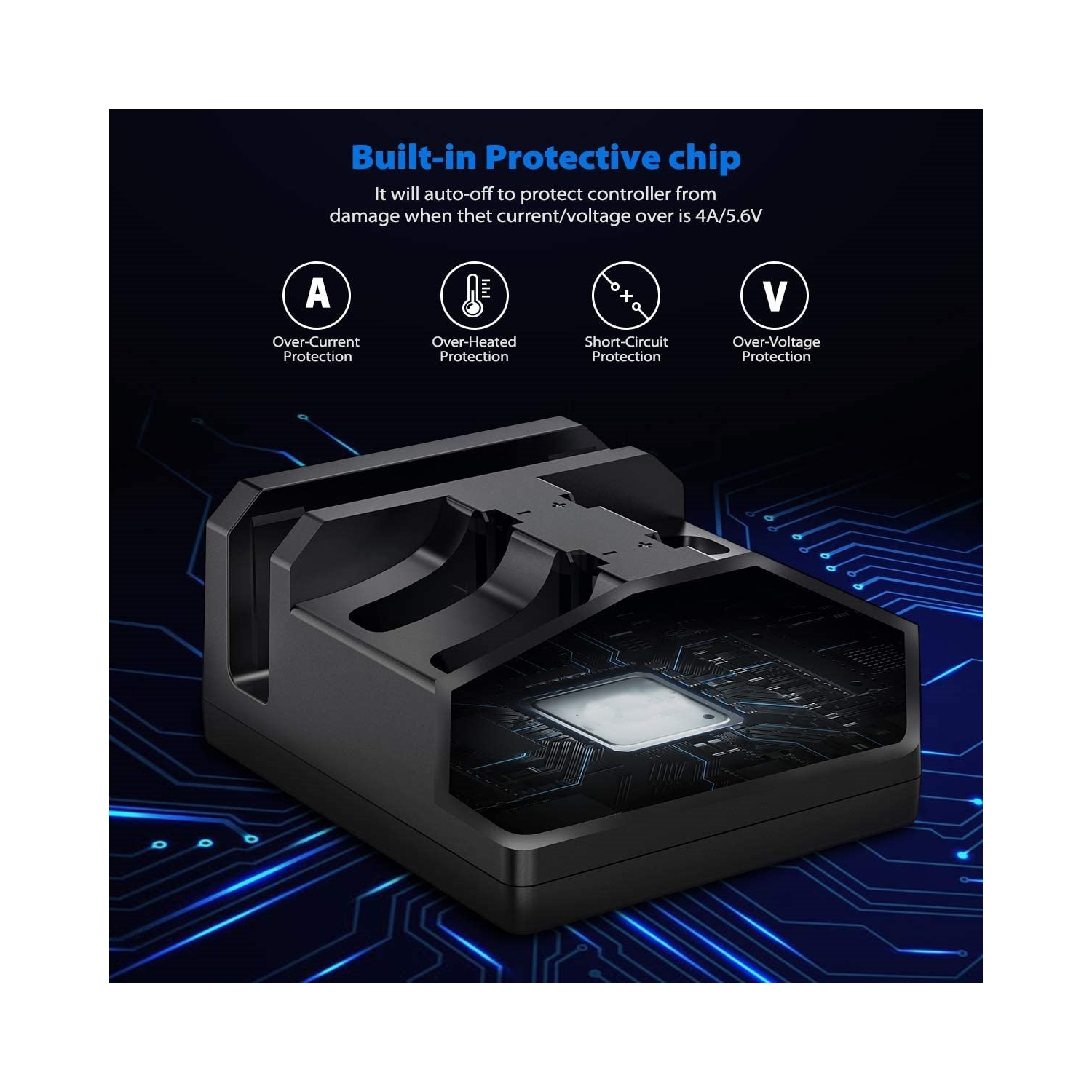 Nintendo Switch, 5 in 1 Charging Black 3.3ft