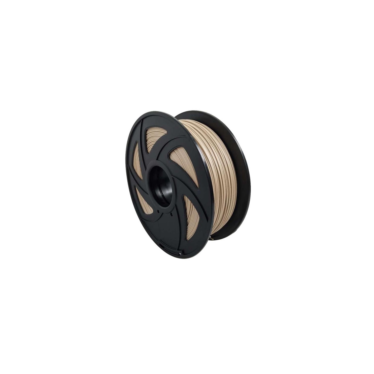 CloneBox - PLA Filament for 3D Printer, 1.75mm Prev. +/- 0.05mm, 1kg, Wood Pattern