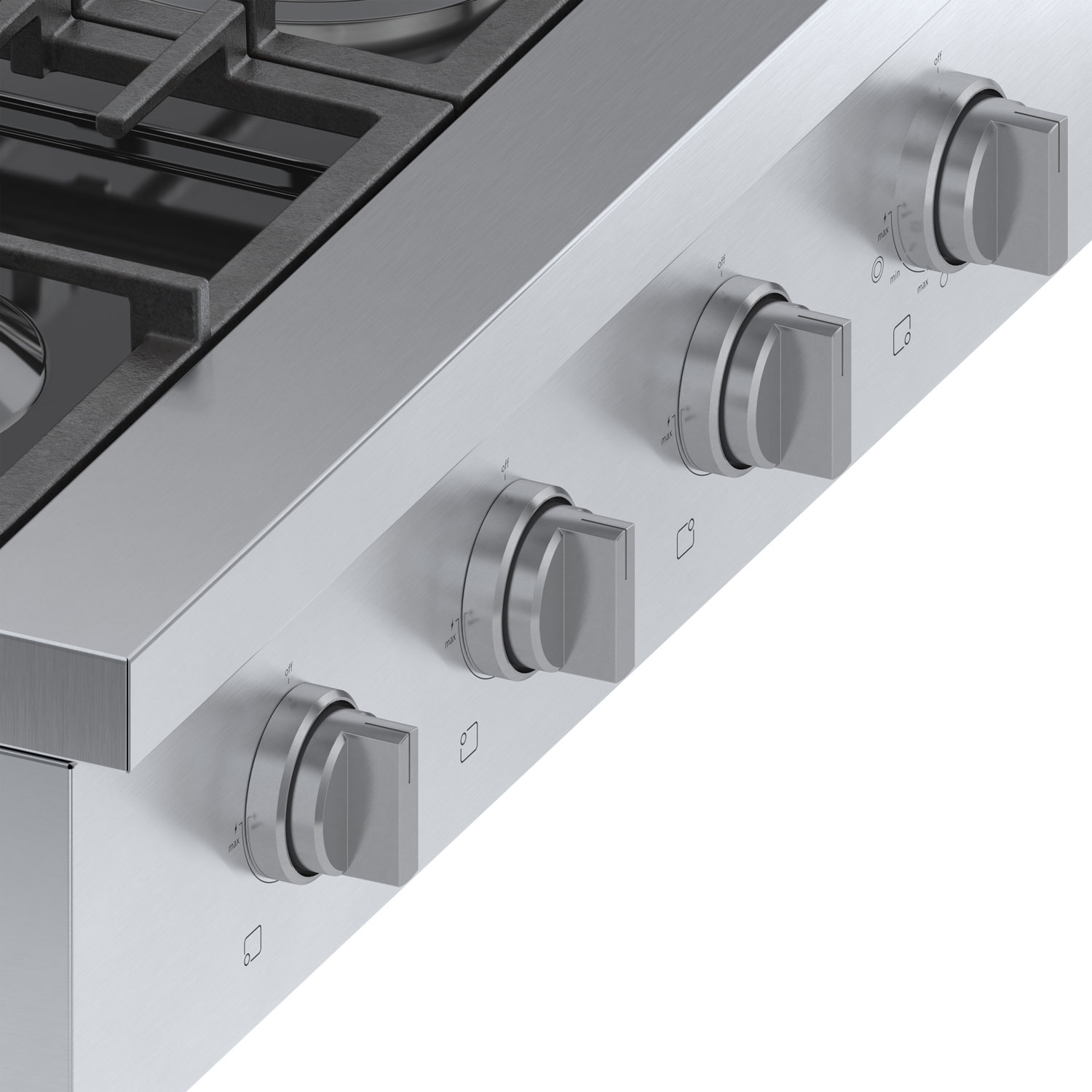 Bosch 30" 4-Burner Gas Cooktop - Stainless Steel