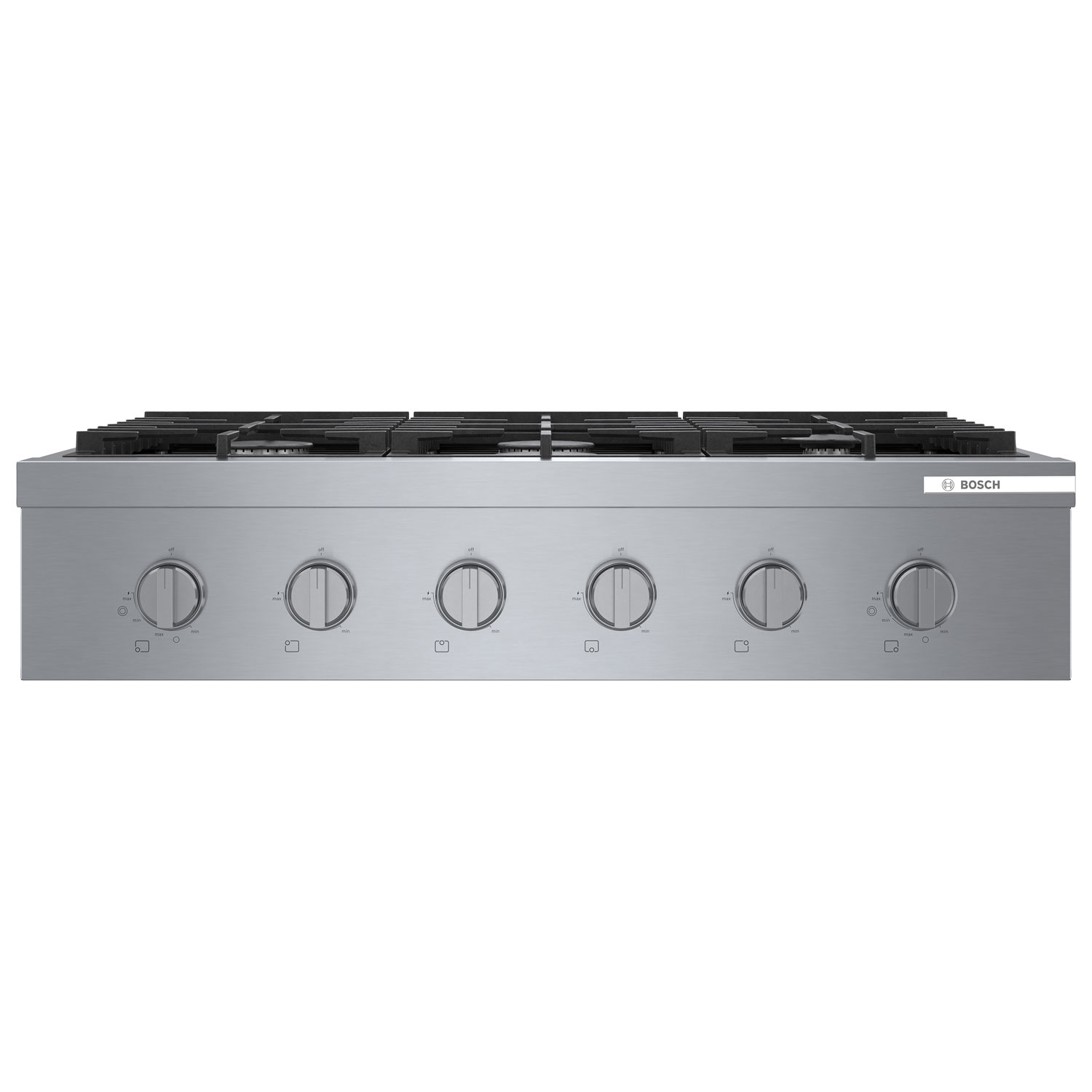 Bosch 36" 6-Burner Gas Cooktop - Stainless Steel