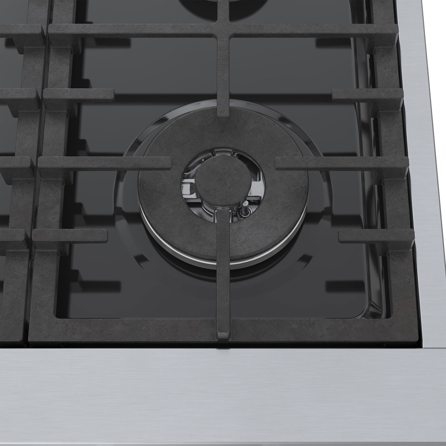 Bosch 36" 6-Burner Gas Cooktop - Stainless Steel