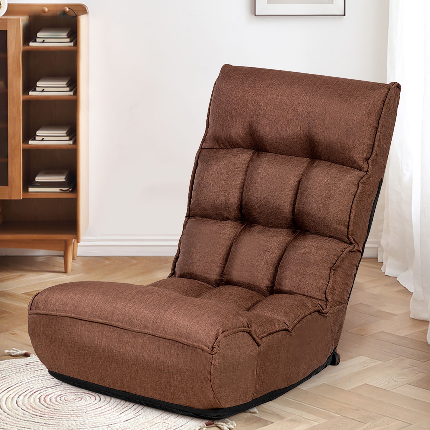 Fauteuil de sol 4 positions Costway