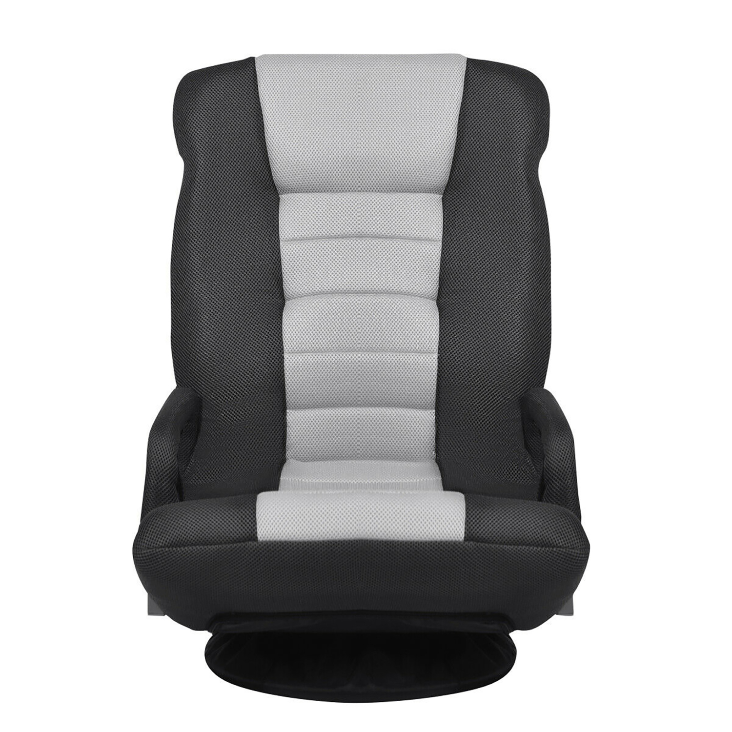 Costway 360-Degree Swivel Gaming Floor Chair with Foldable Adjustable Backrest