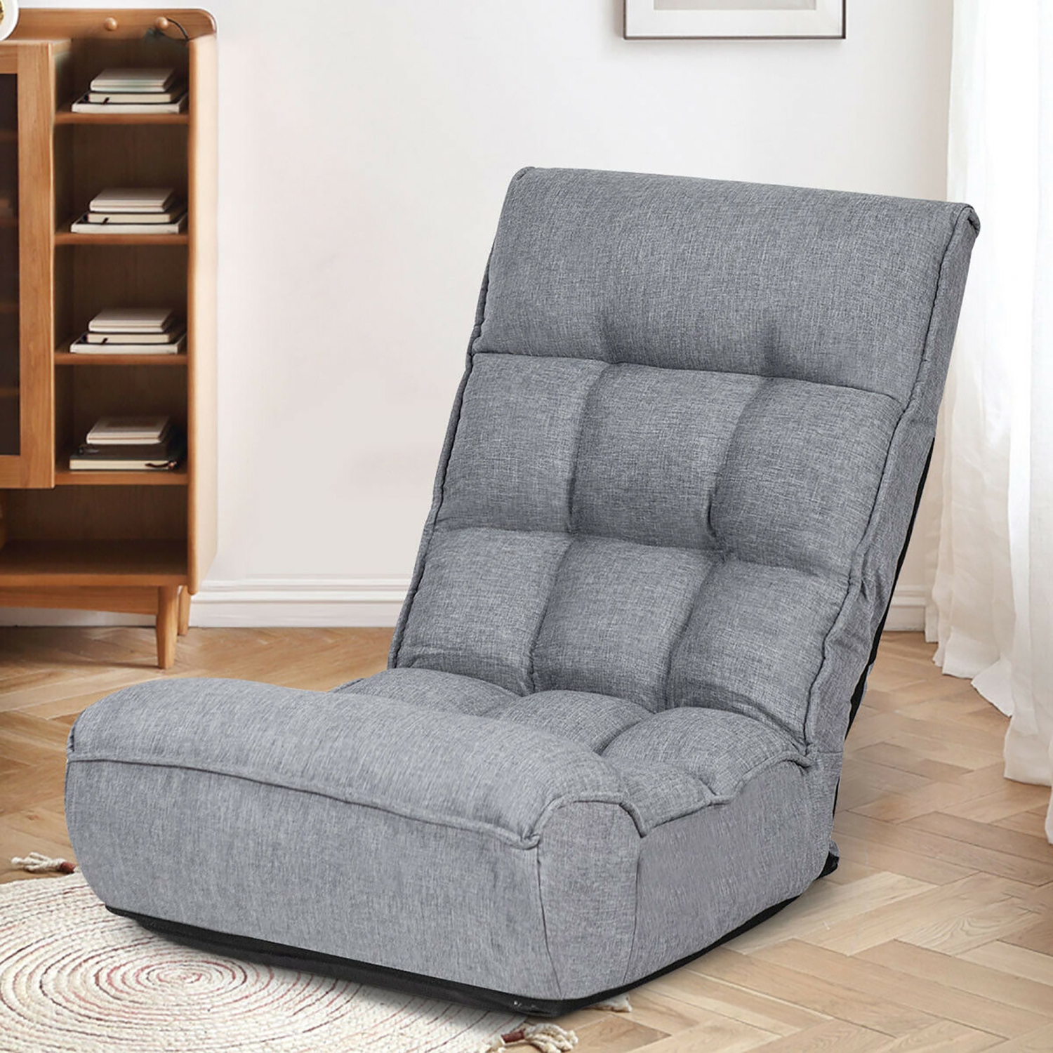 Fauteuil de sol 4 positions Costway