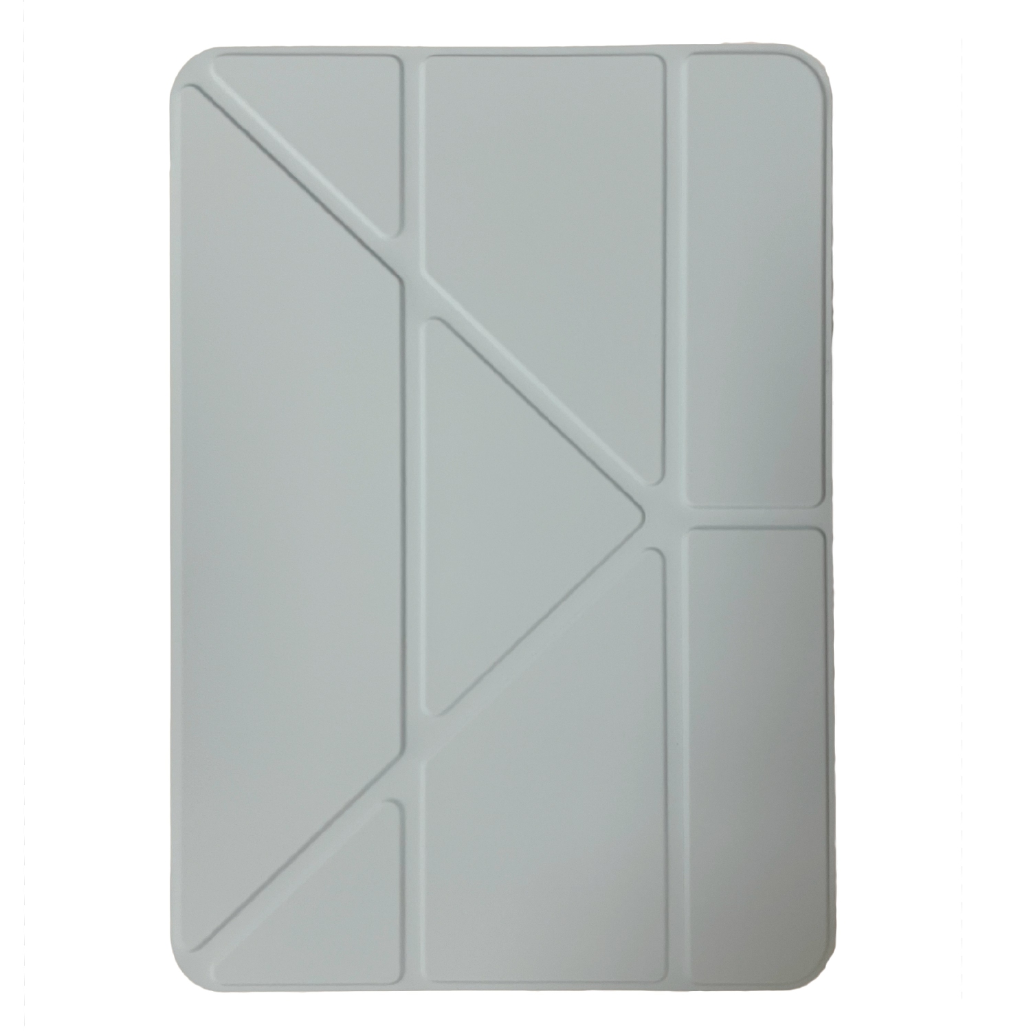 TopSave iPad 10.2-Inch with Pencil Holder, Clear Back Slim Tri-fold & Y-Shape Fold Folio Stand Shell, Auto Wake/Sleep, Light Blue