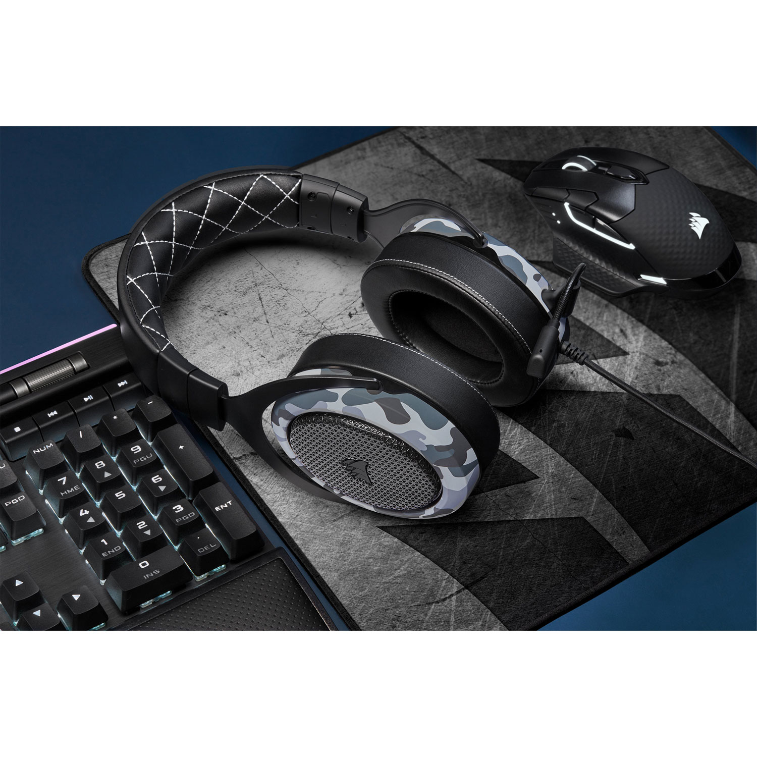 Corsair HS60 Haptic Gaming Headset Black Best Buy Canada