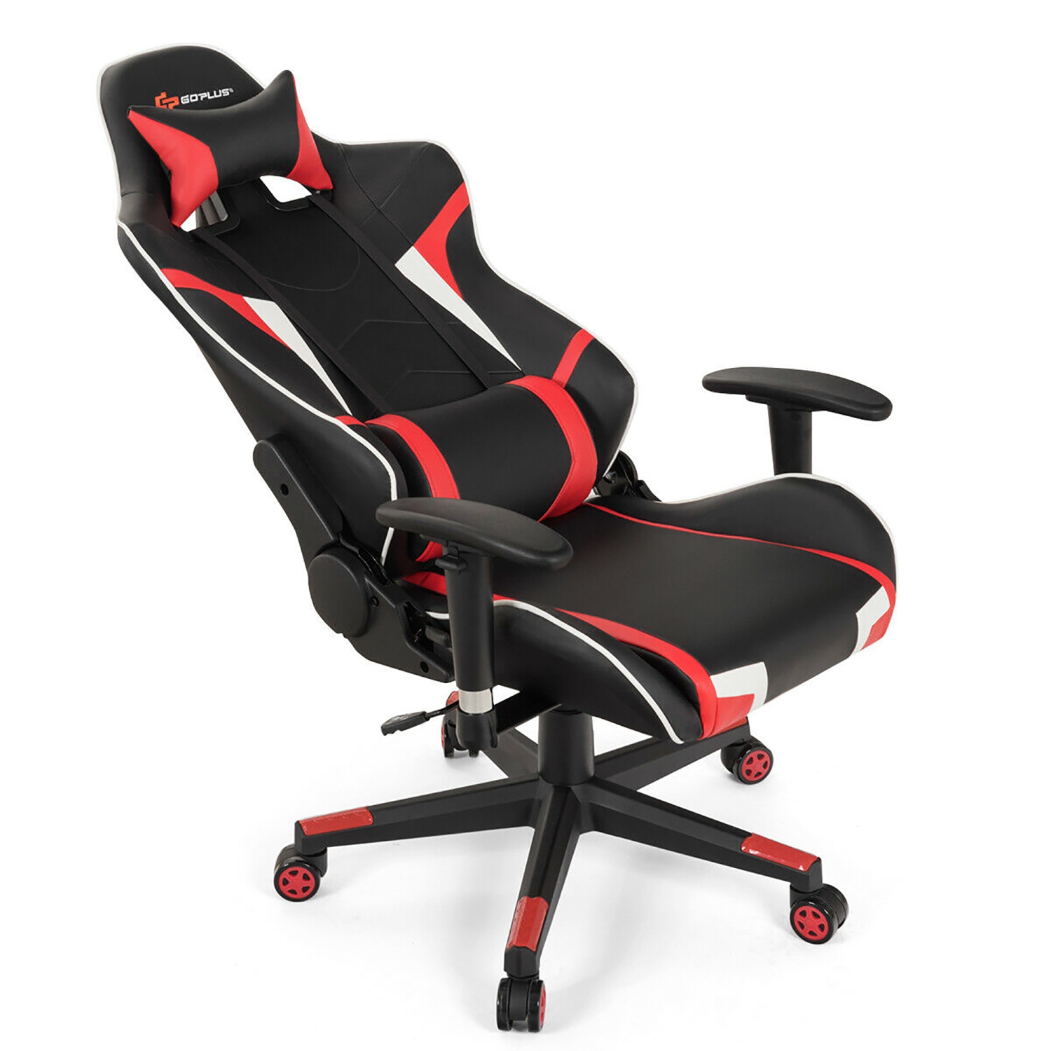 Fauteuil de gamer Goplus - Avec massage et support lombaire