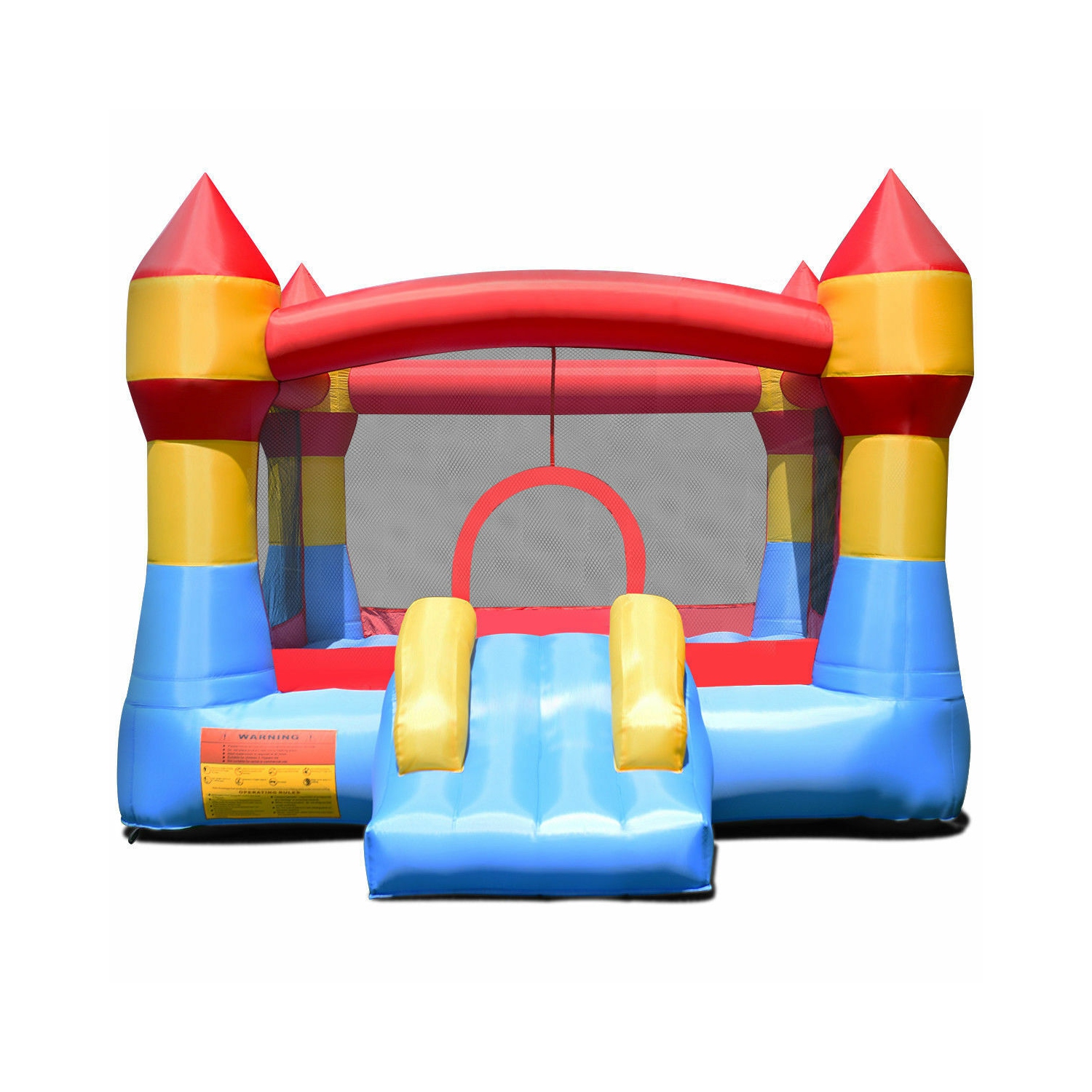 Costway Kid Inflatable Bounce House Castle Moonwalk Playhouse Jumper Slide