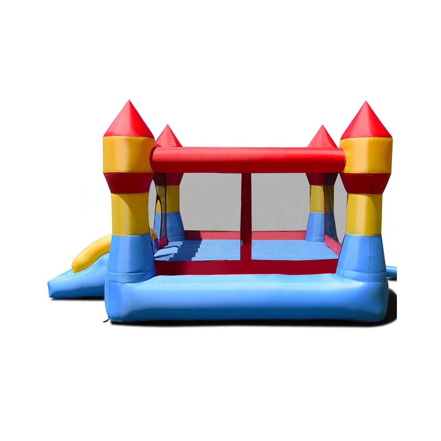 Costway Kid Inflatable Bounce House Castle Moonwalk Playhouse Jumper Slide