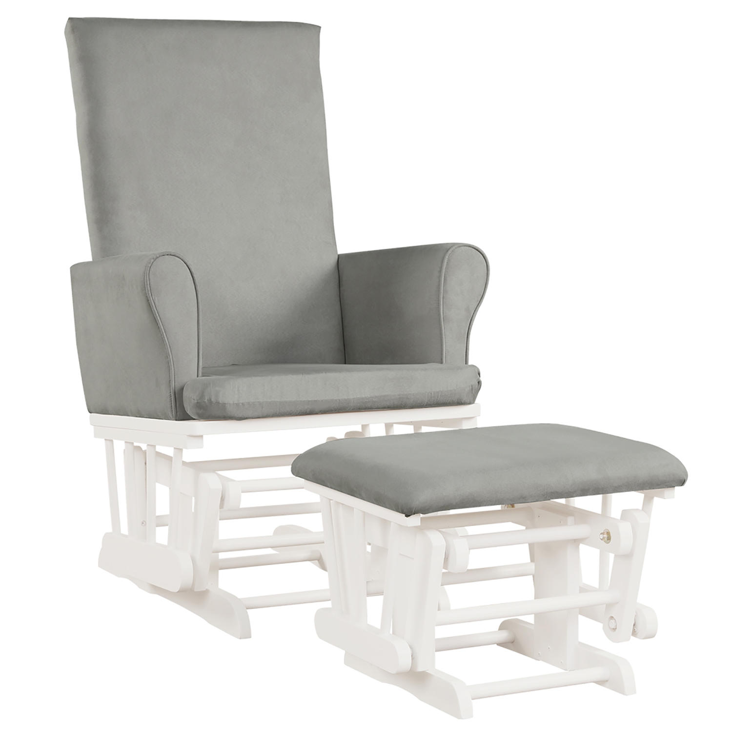 Costway Baby Nursery Relax Rocker Rocking Chair Glider