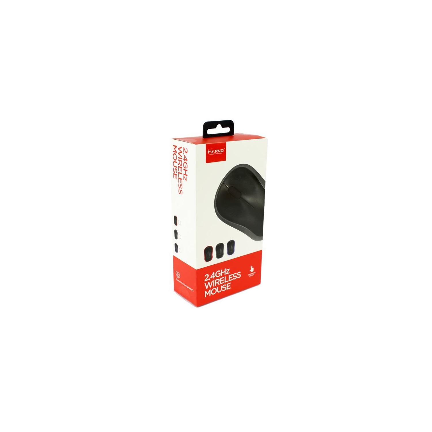 Marvo Office – Souris optique sans fil à 3 boutons, ppp : 800/1200/1600, bleu