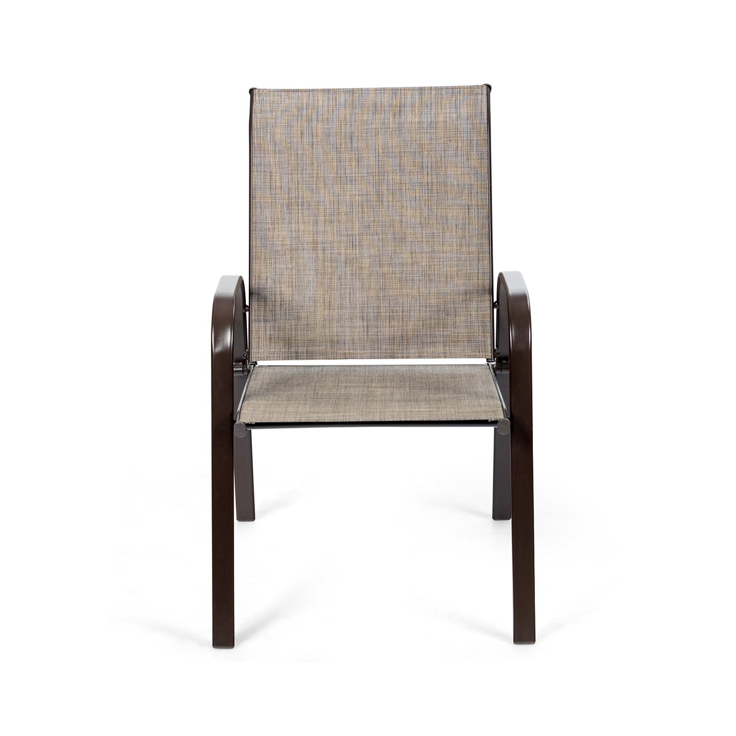 Costway 2PCS Patio Chairs Deck Yard W/Armrest